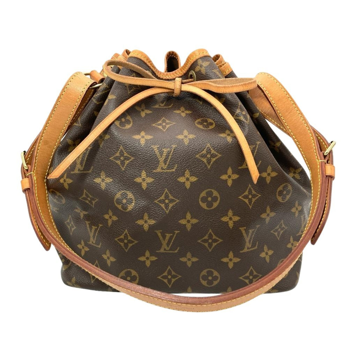 Louis Vuitton Brown Monogram Shoulder Bag (Pre-Owned)