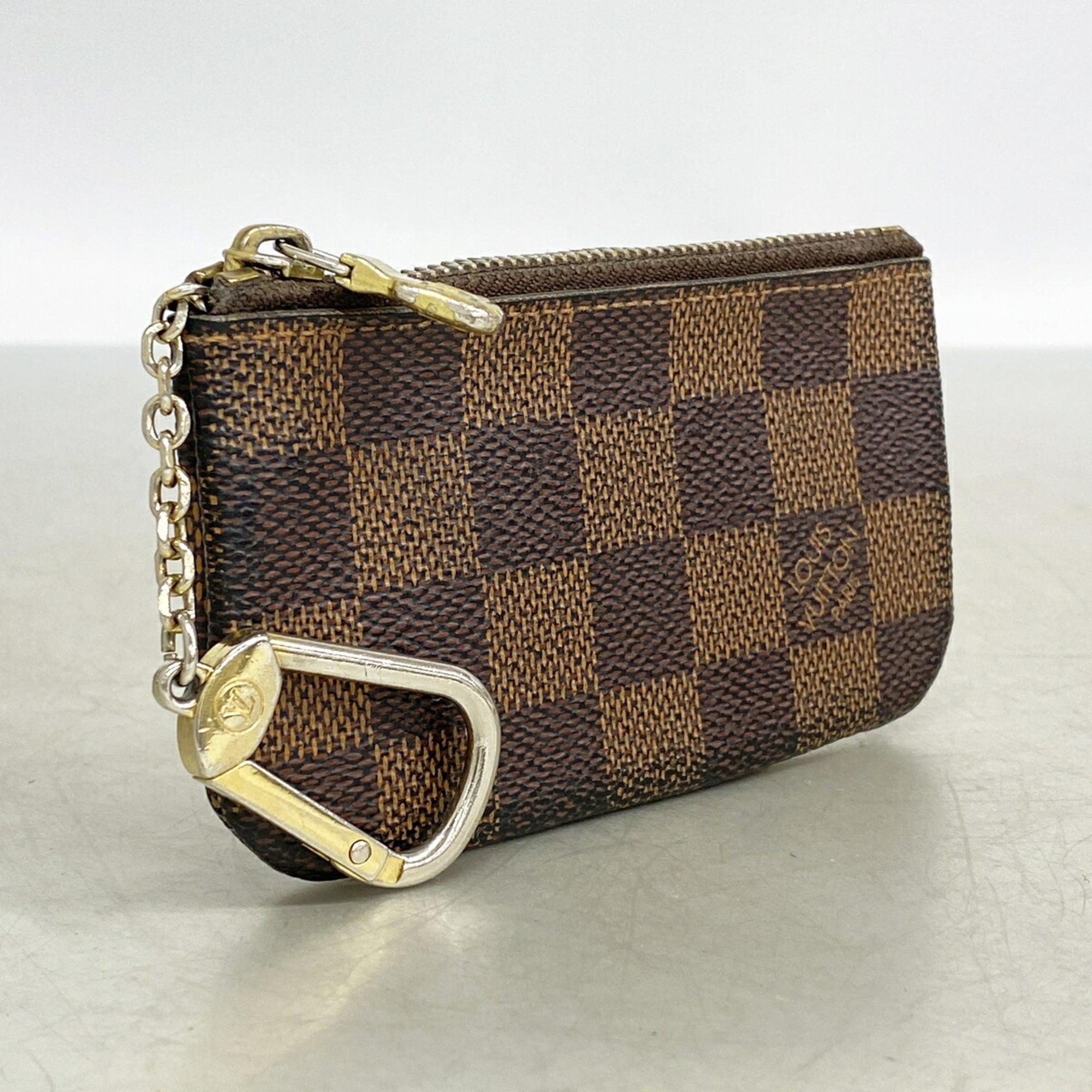 Louis Vuitton Ebene Coin Purse/Coin Case (Pre-Owned)