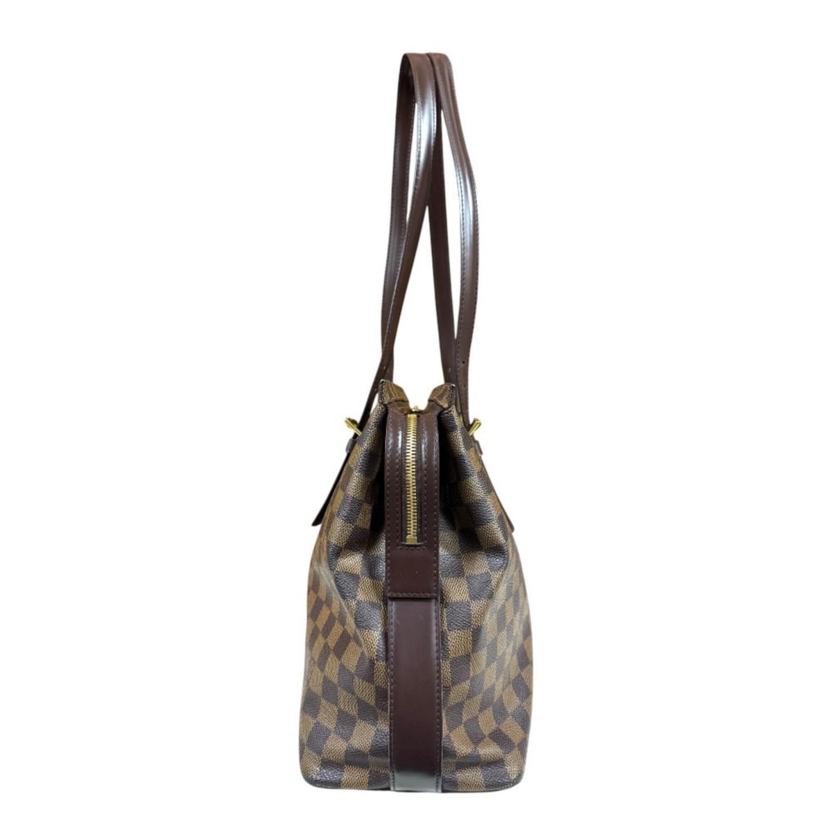 Louis Vuitton Brown Damier Canvas Ebene Galle Or Damier Canvas Tote Bag (Pre-Owned)