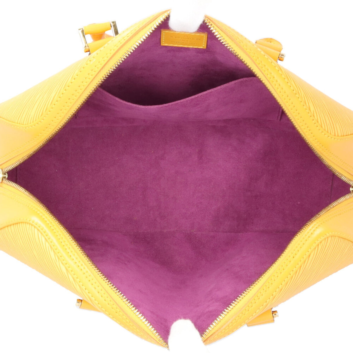 Louis Vuitton Epi Yellow Epi Leather Handbag (Pre-Owned)