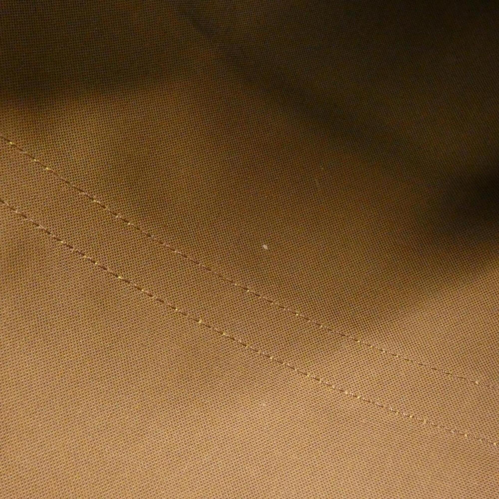 Louis Vuitton Marron Coated Canvas Boston Bag (Pre-Owned)