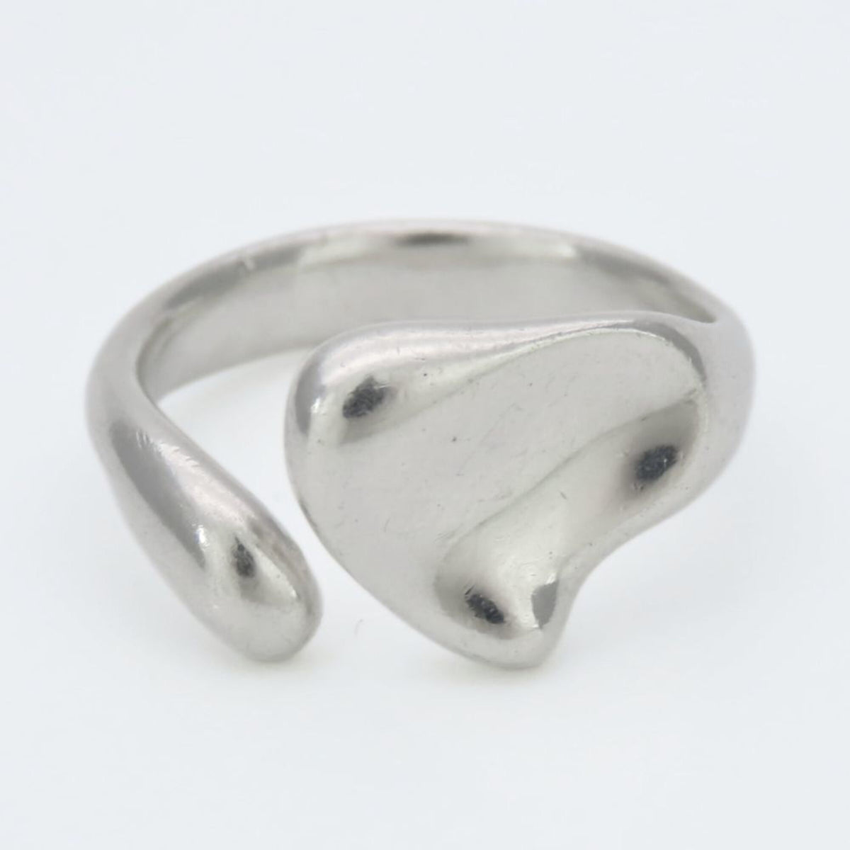 Tiffany Silver Silver 925 Band Ring (Pre-Owned)