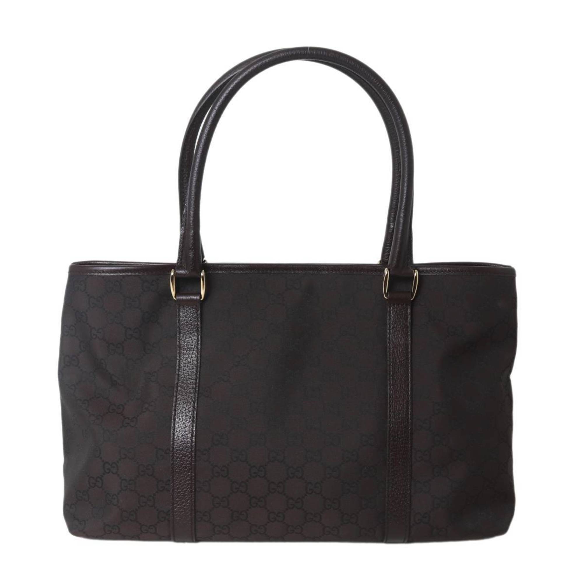 Gucci Brown Gg Canvas Tote Bag (Pre-Owned)