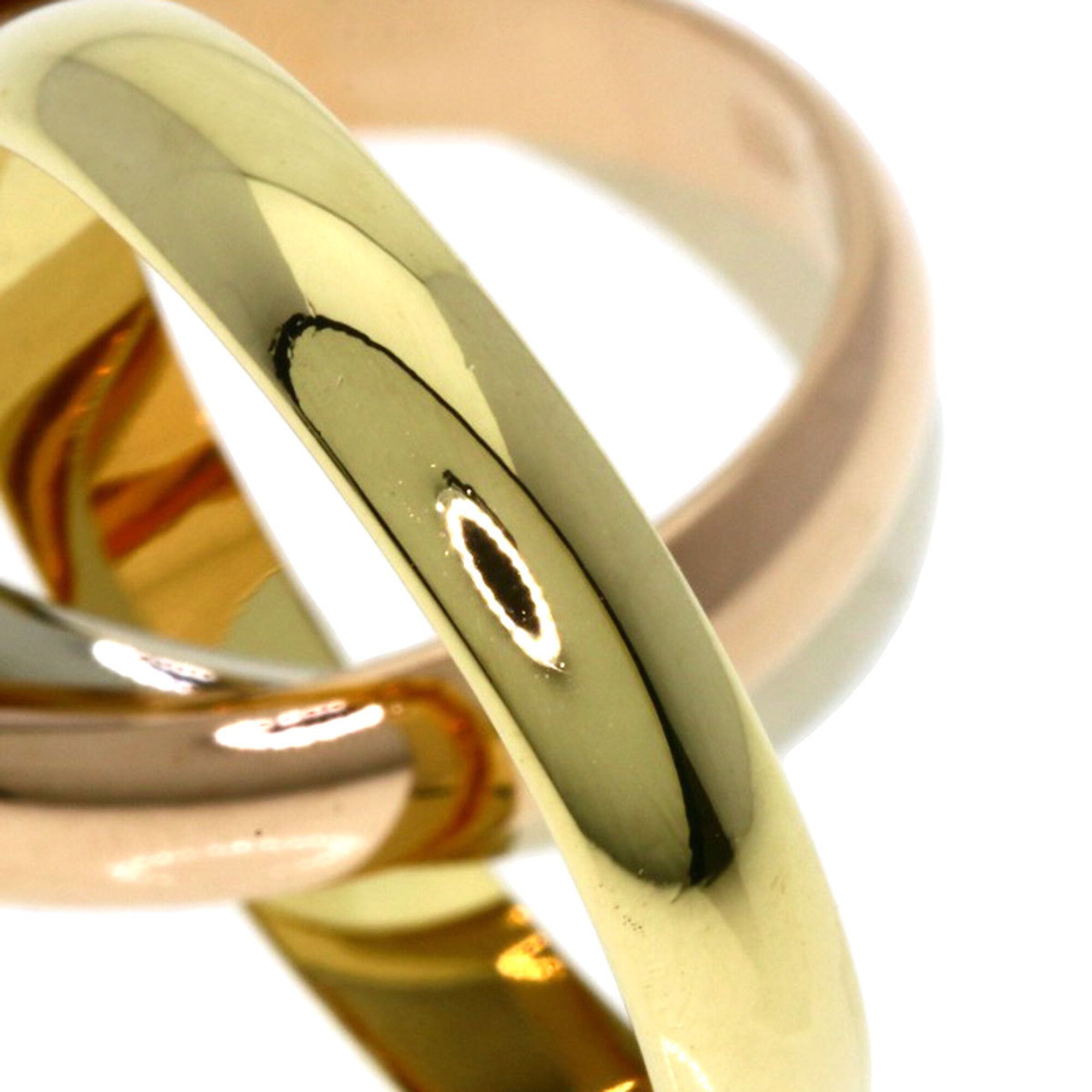 Cartier Yellow Gold (18K) Pink Gold (18K) White Gold (18K) Band Ring (Pre-Owned)
