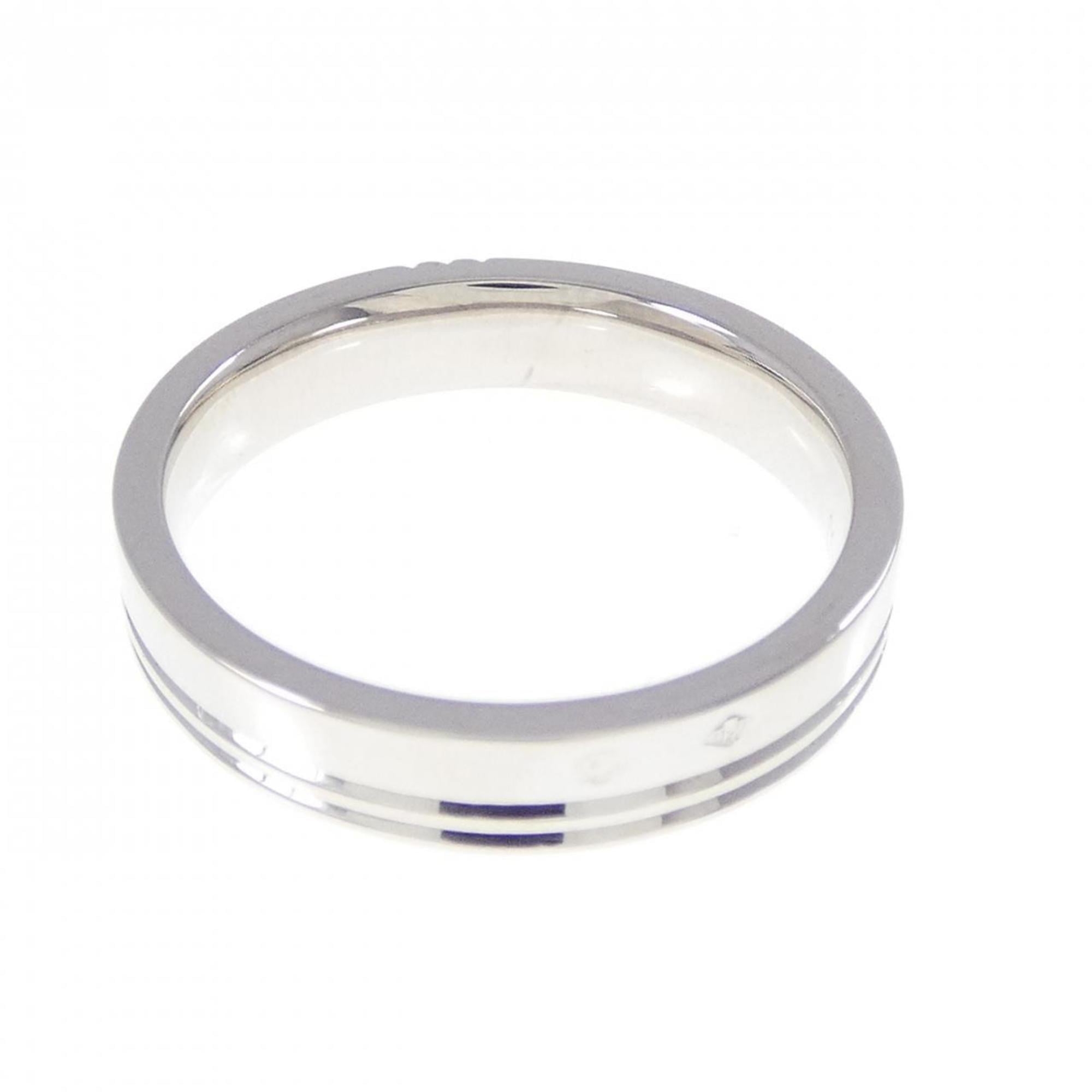 Hermes White Gold (18K) Band Ring (Pre-Owned)