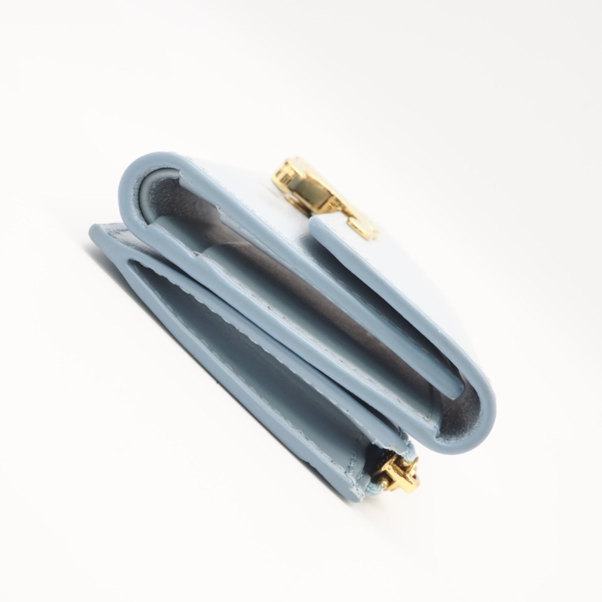 Celine Blue Wallet (Tri-Fold) (Pre-Owned)