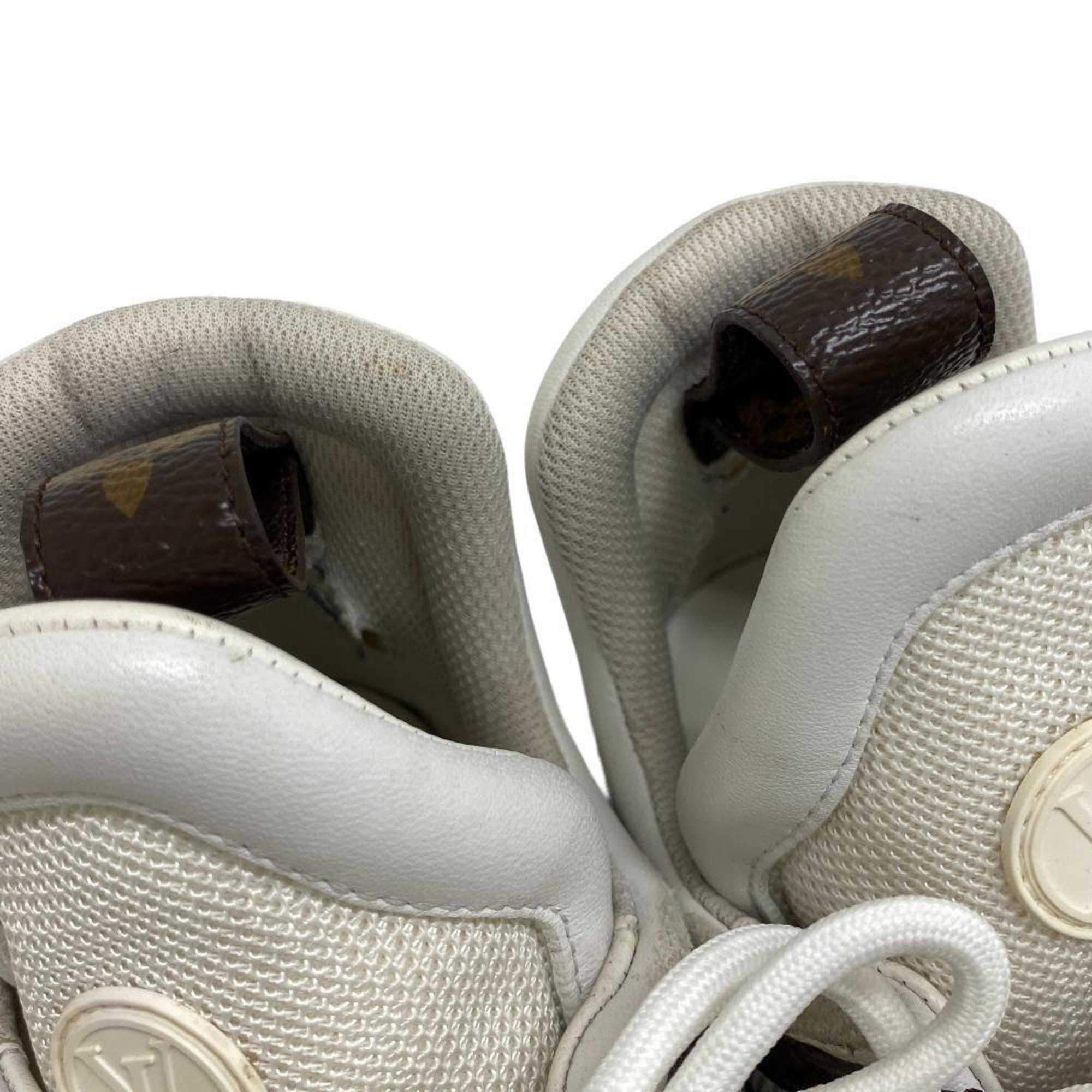Louis Vuitton Brown White Sneakers (Pre-Owned)