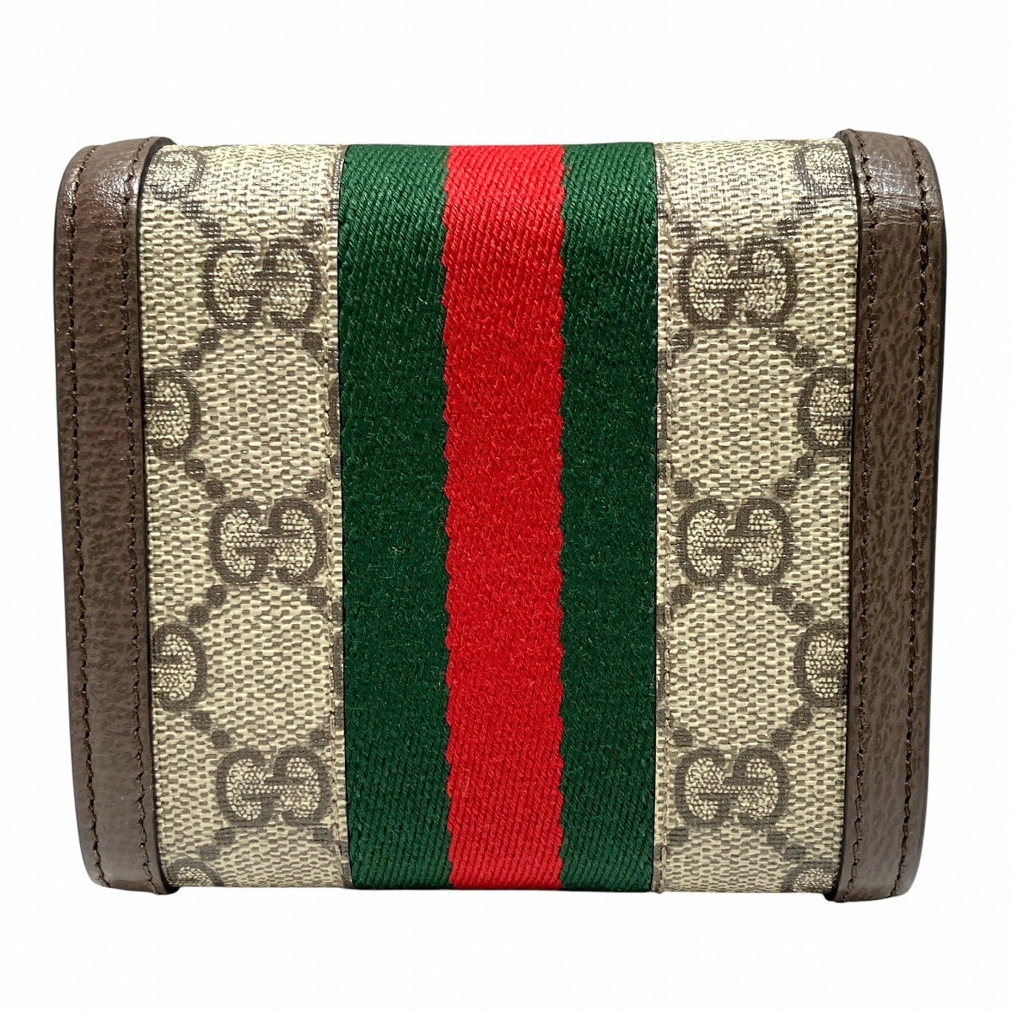 Gucci Brown Pvc Leather Wallet (Bi-Fold) (Pre-Owned)