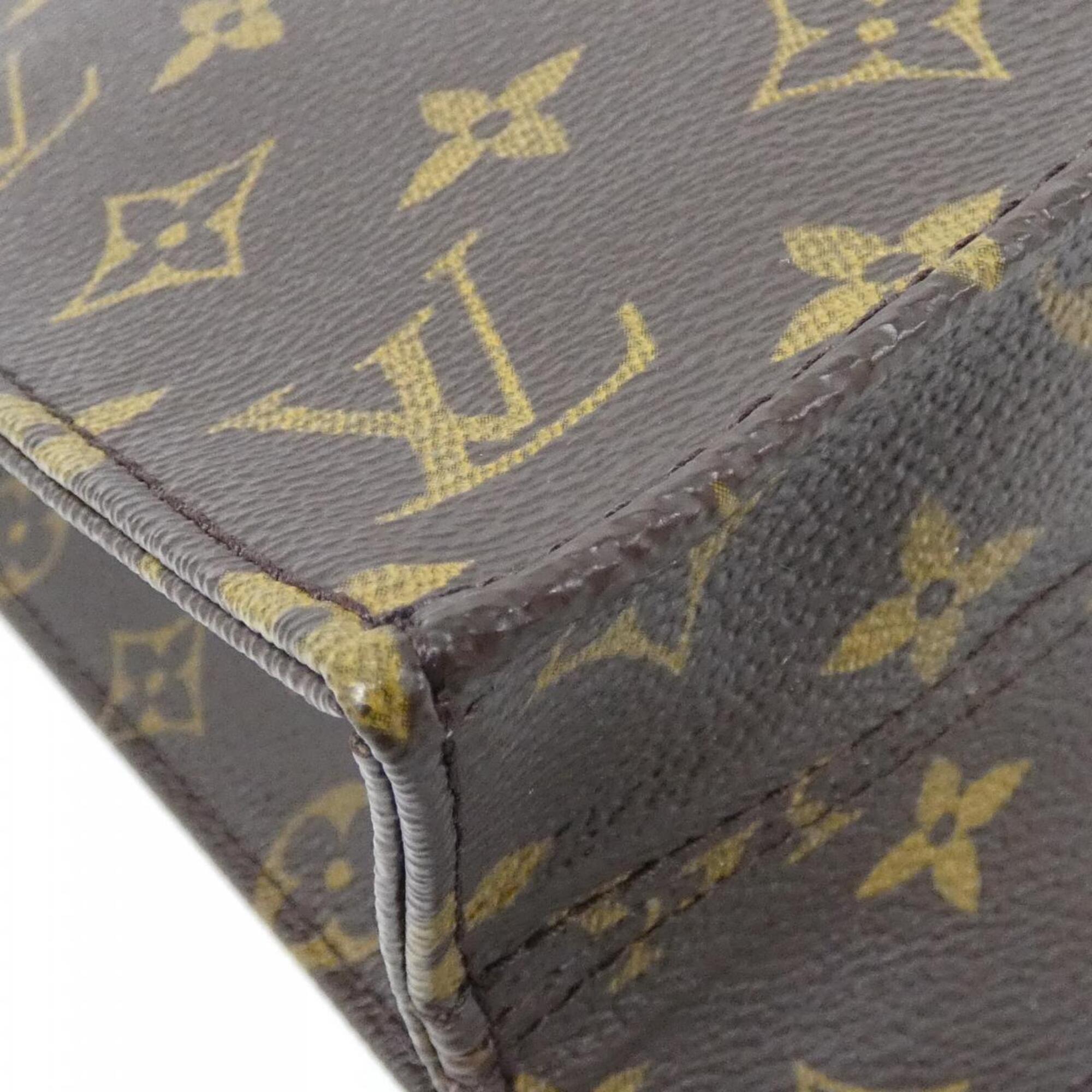 Louis Vuitton Marron Coated Canvas Handbag (Pre-Owned)