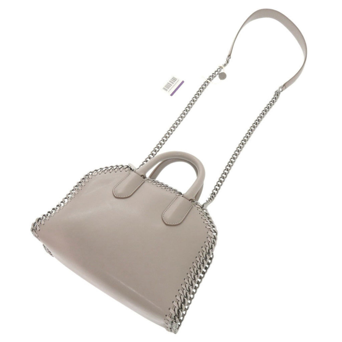 Stella Mccartney Gray Polyester Elastane Handbag Shoulder Bag (Pre-Owned)