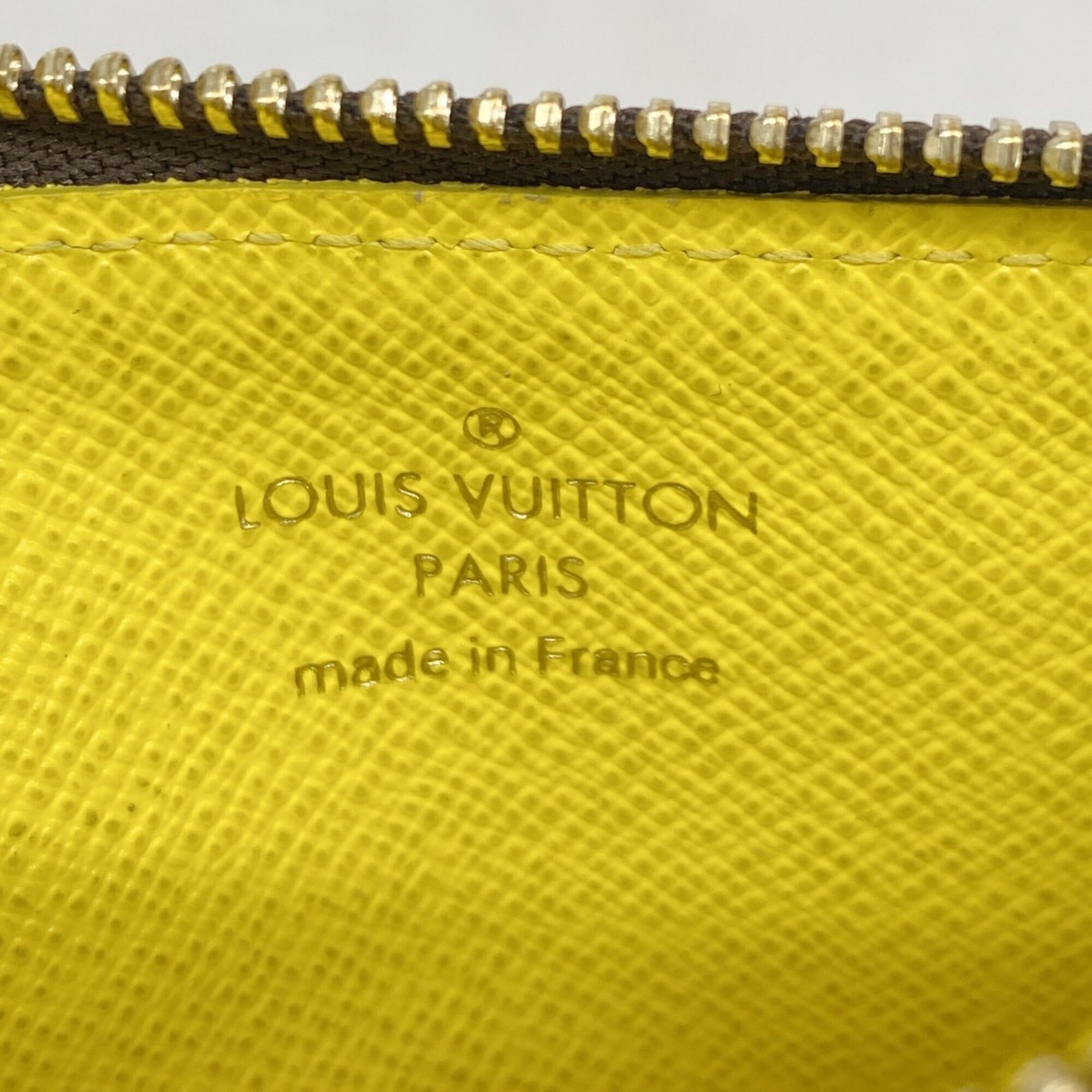 Louis Vuitton Jaune Coin Purse/Coin Case (Pre-Owned)