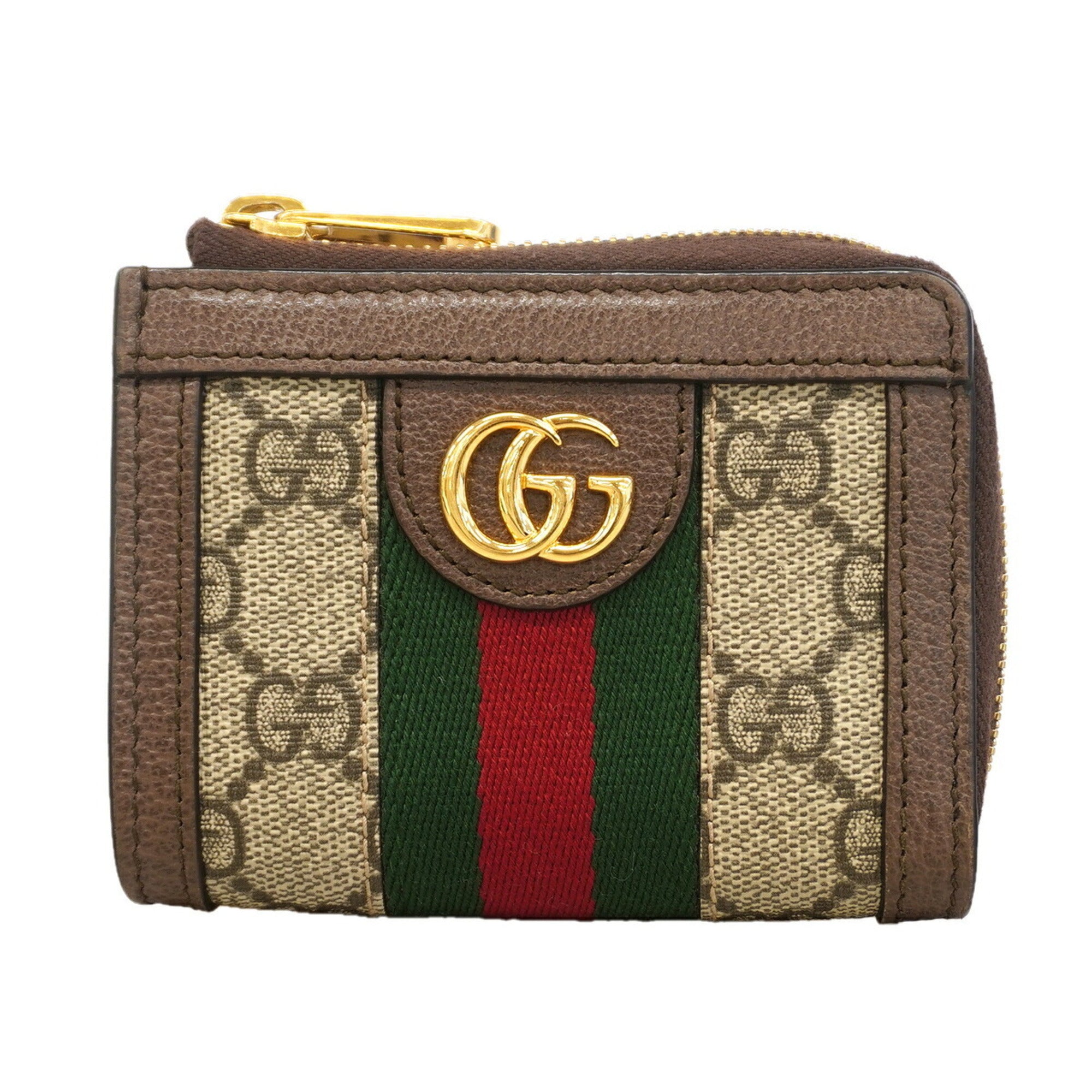 Gucci Brown Pvc Wallet (Bi-Fold) (Pre-Owned)
