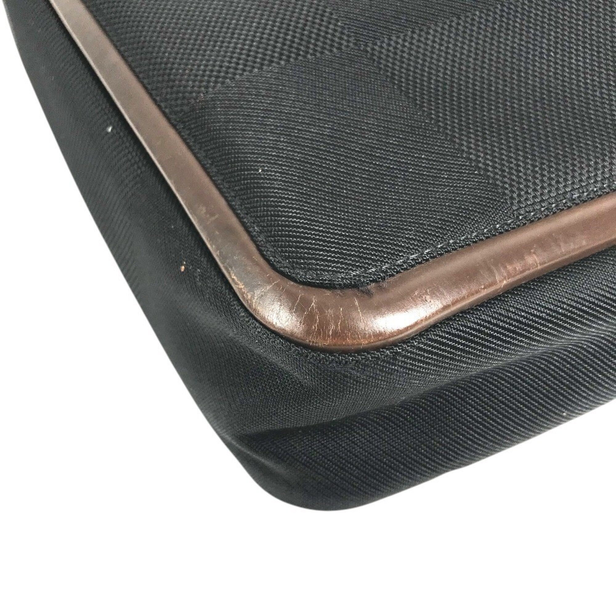 Louis Vuitton Black Damier Canvas Damier Geant Messenger Bag Shoulder Bag (Pre-Owned)