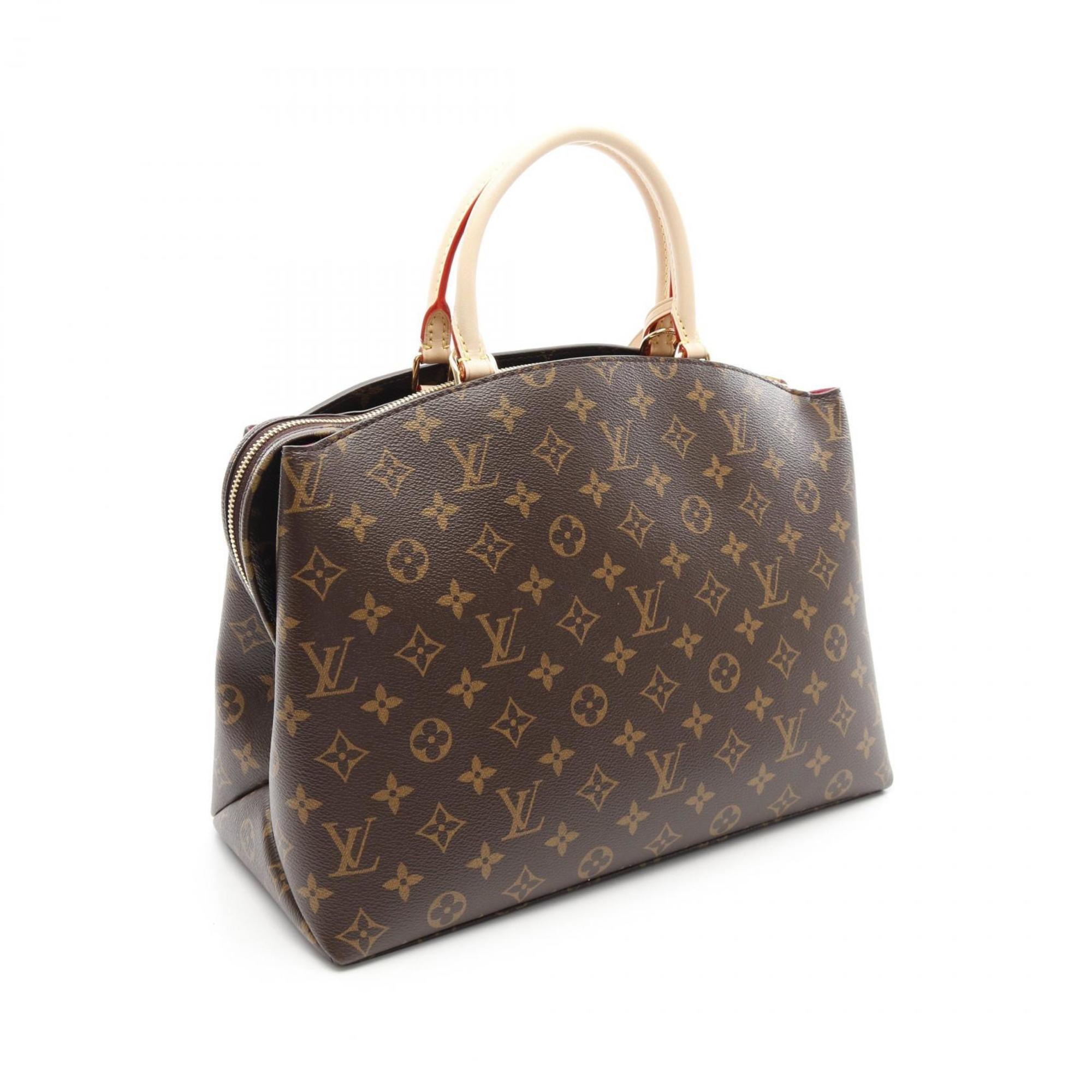 Louis Vuitton Brown Monogram Coated Canvas Handbag (Pre-Owned)