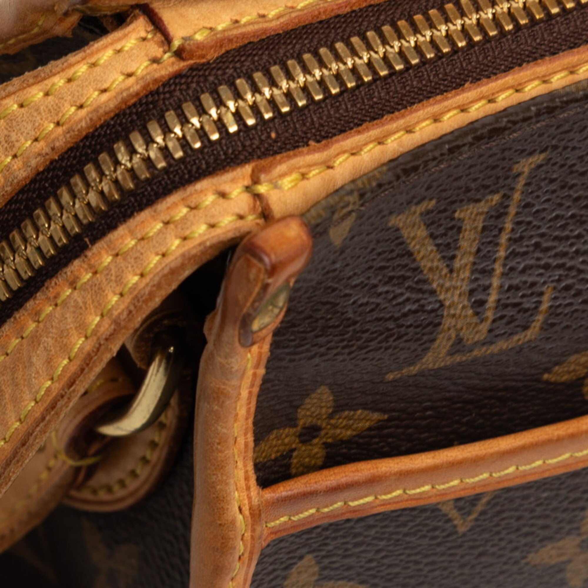 Louis Vuitton Brown Monogram Pvc Leather Shoulder Bag (Pre-Owned)
