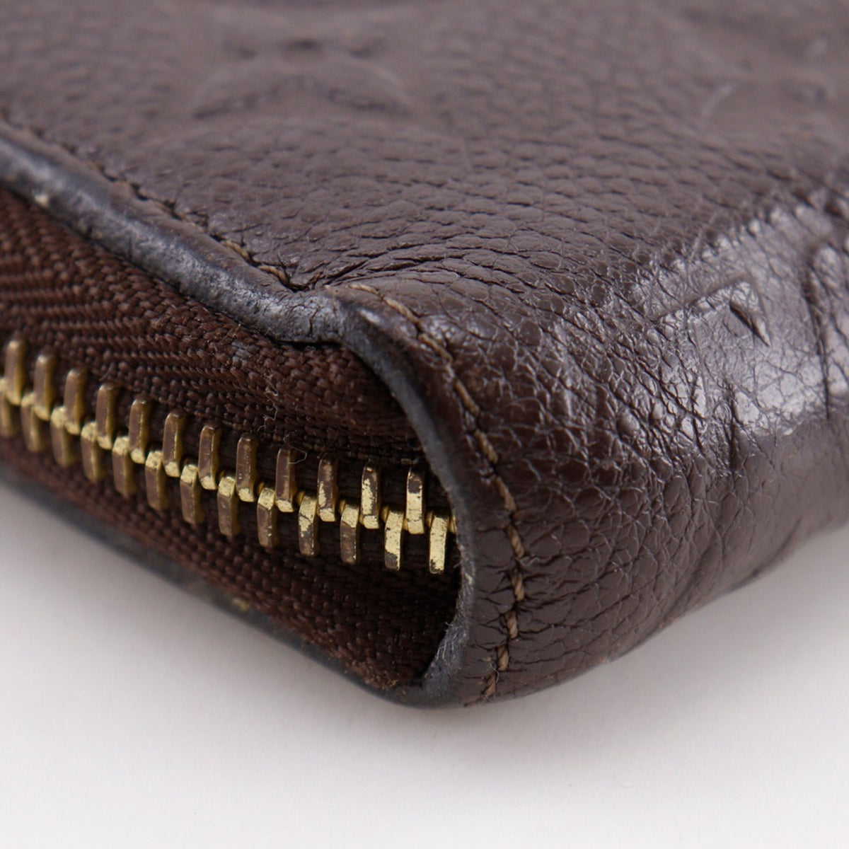 Louis Vuitton Monogram Empreinte Brown Ombre Monogram Empreinte Long Wallet (Bi-Fold) (Pre-Owned)