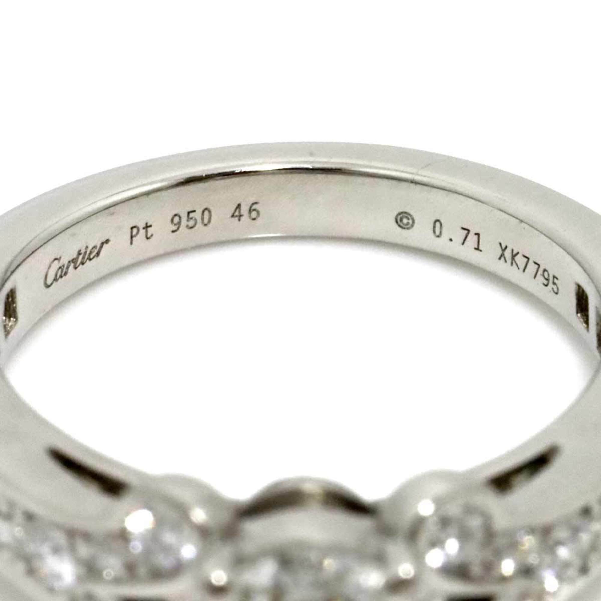 Cartier Platinum 950 Band Ring (Pre-Owned)