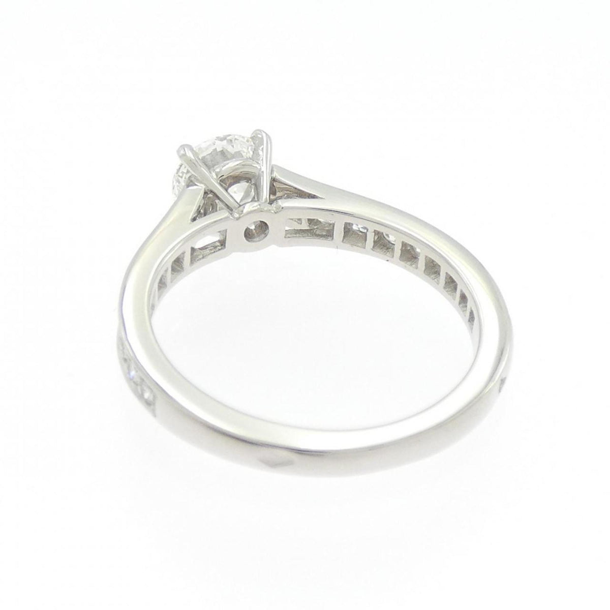 Cartier Platinum Platinum 950 Band Ring (Pre-Owned)