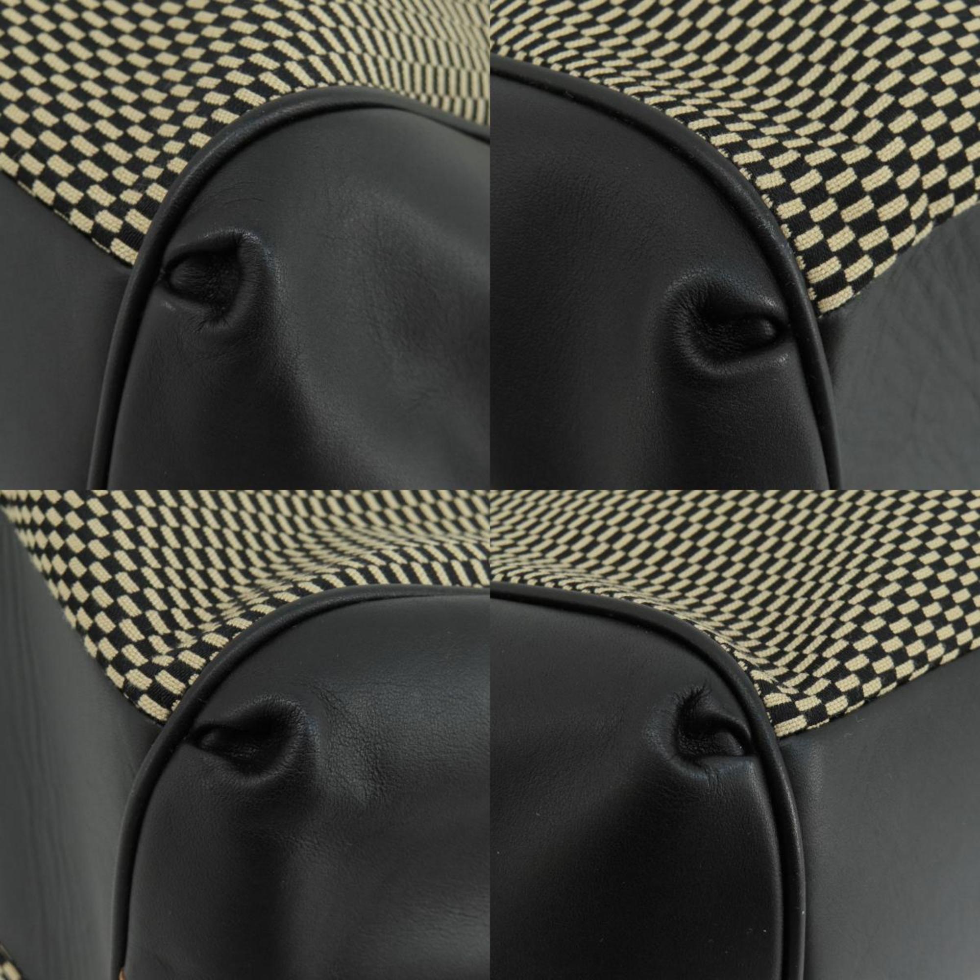 Coach Black Canvas Tote Bag (Pre-Owned)