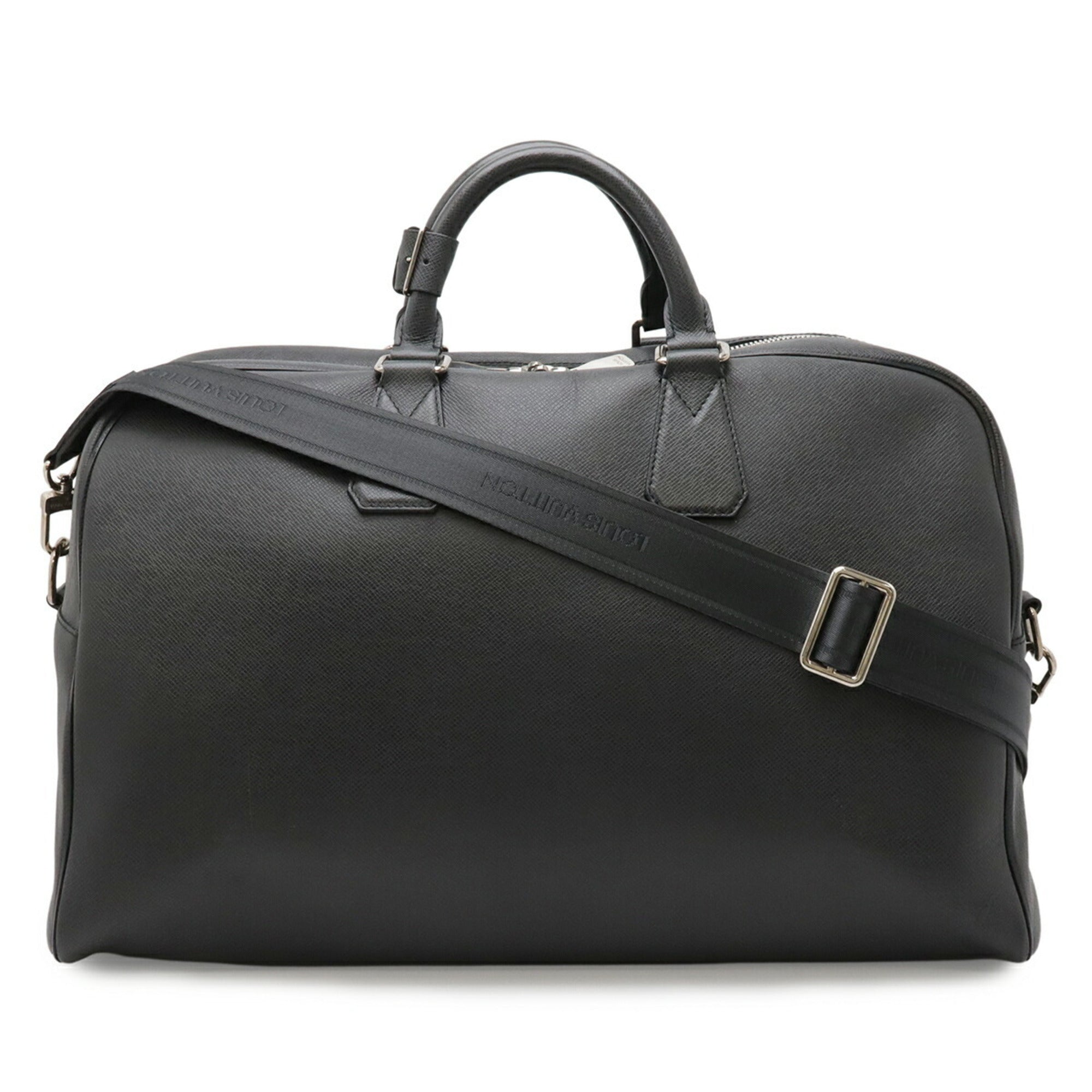 Louis Vuitton Taiga Ardoise Taiga Leather Boston Bag Shoulder Bag (Pre-Owned)