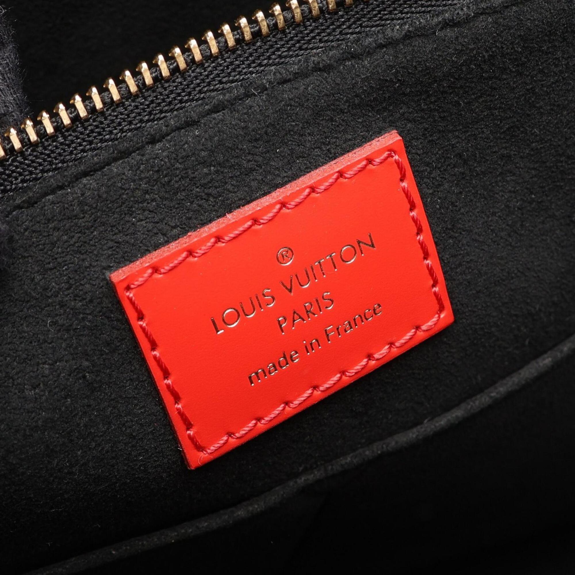 Louis Vuitton Black Multi-Color Monogram Empreinte Handbag Tote Bag (Pre-Owned)