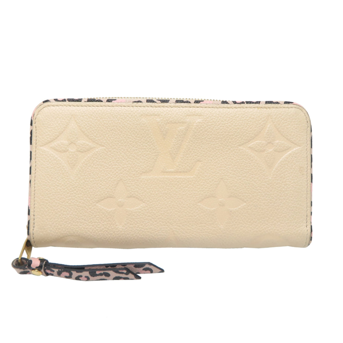 Louis Vuitton Monogram Empreinte Beige Monogram Empreinte Long Wallet (Bi-Fold) (Pre-Owned)