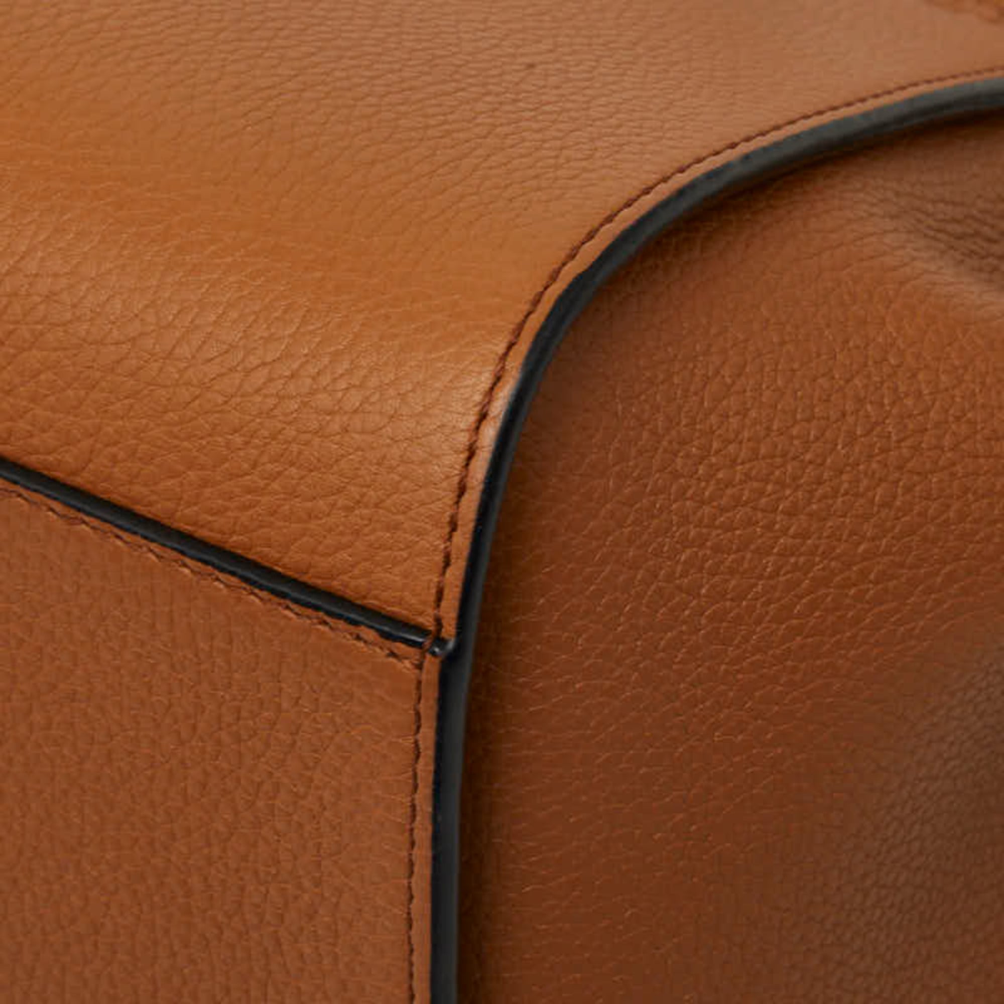 Loewe Hammock Brown Leather Handbag Shoulder Bag (Pre-Owned)