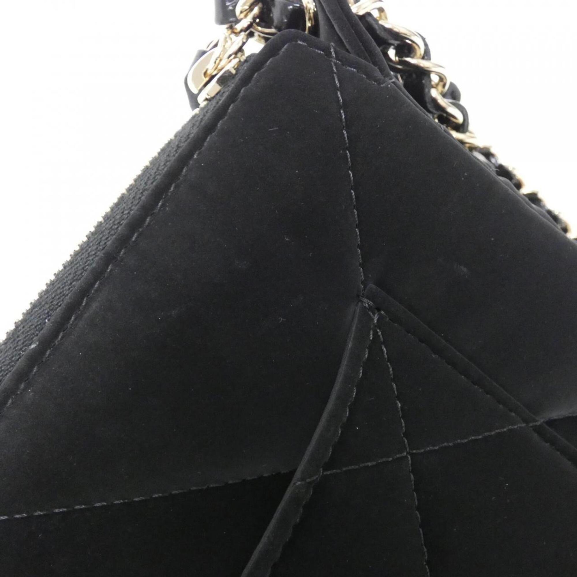 Chanel Black Handbag Shoulder Bag (Pre-Owned)