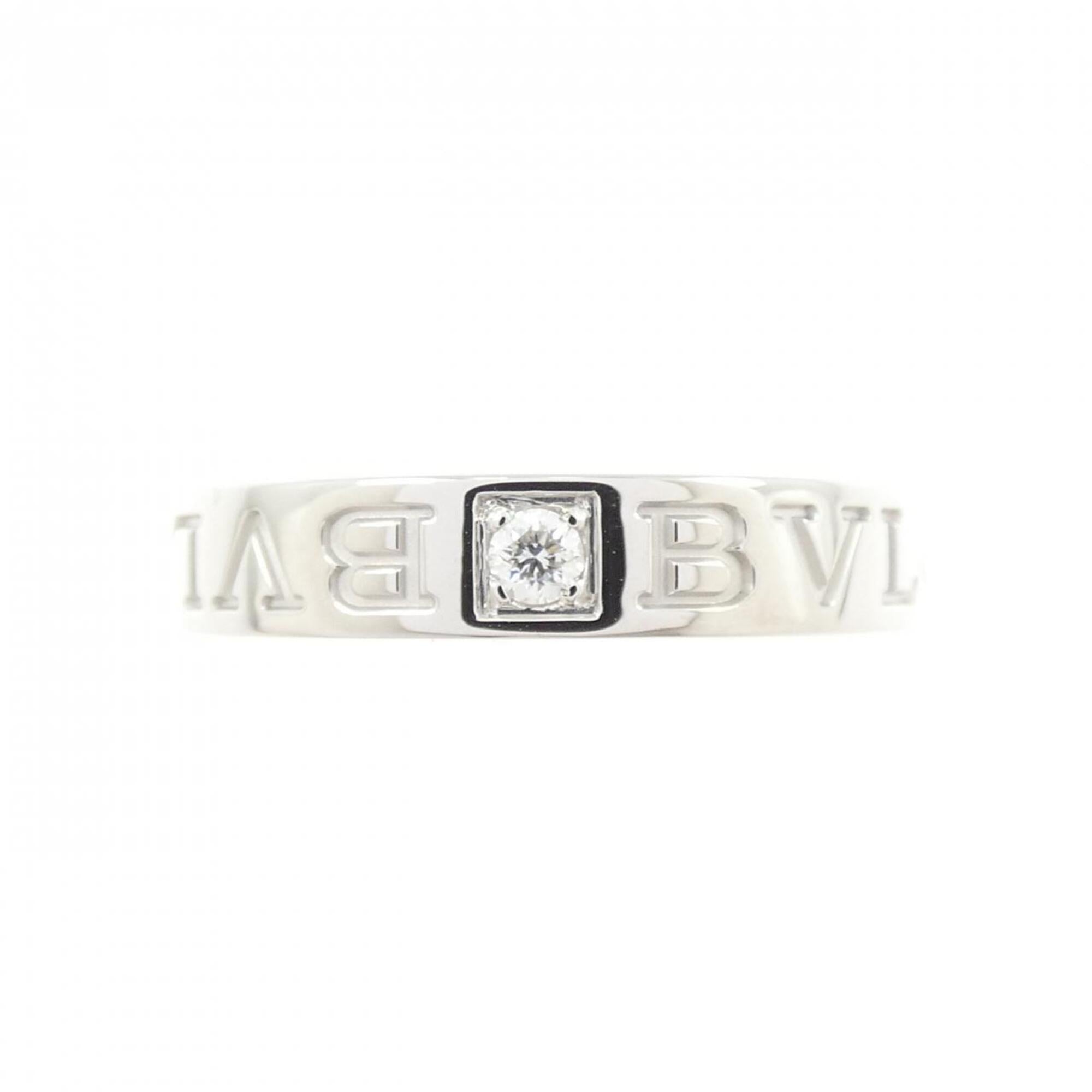 Bvlgari White Gold White Gold (18K) Band Ring (Pre-Owned)