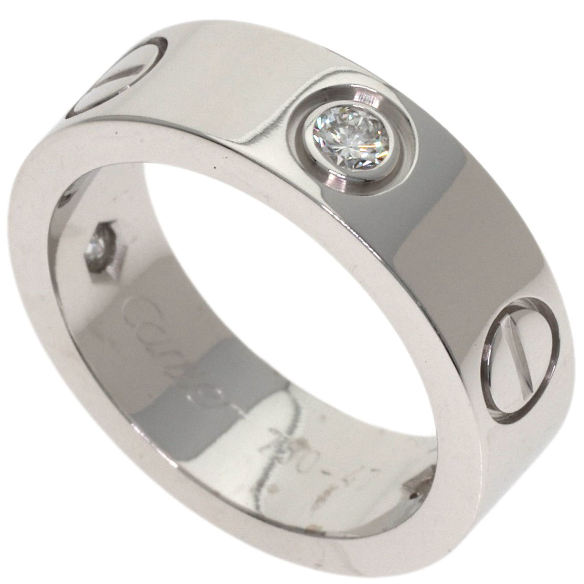 Cartier White Gold (18K) Band Ring (Pre-Owned)
