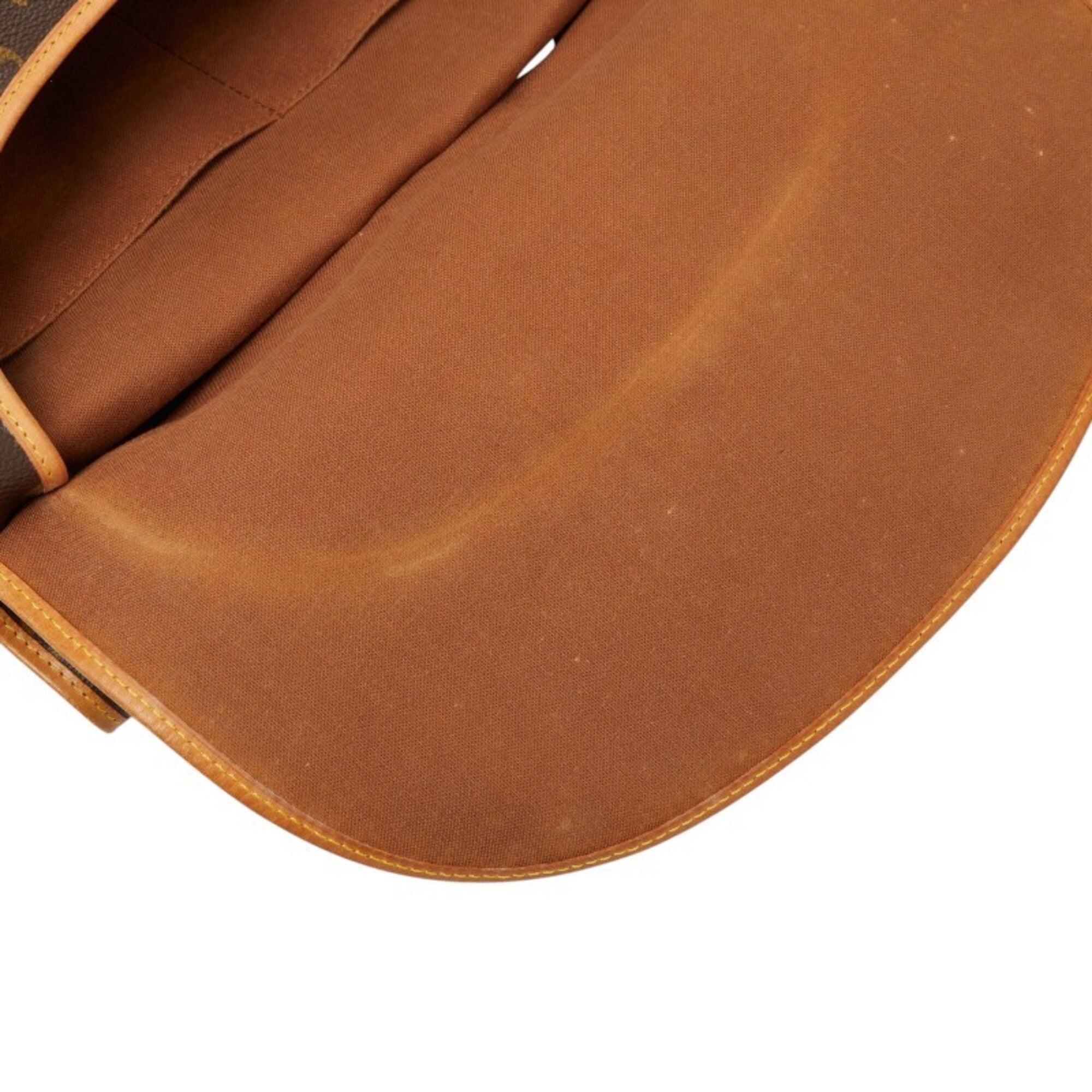 Louis Vuitton Brown Pvc Leather Shoulder Bag (Pre-Owned)