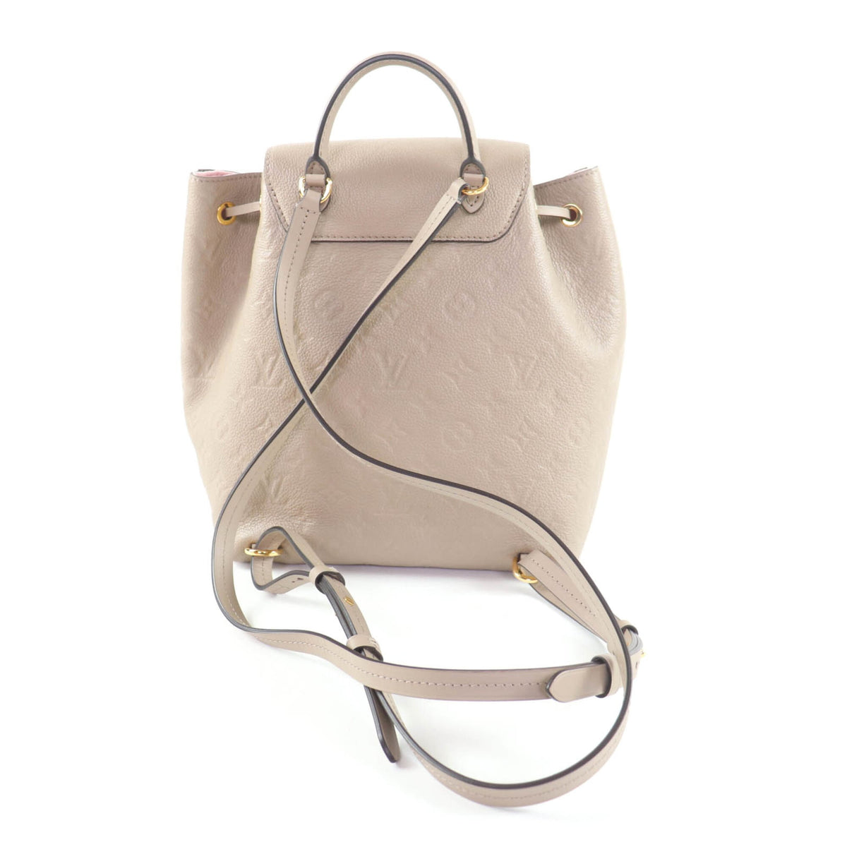 Louis Vuitton Gray Beige Monogram Empreinte Backpack (Pre-Owned)