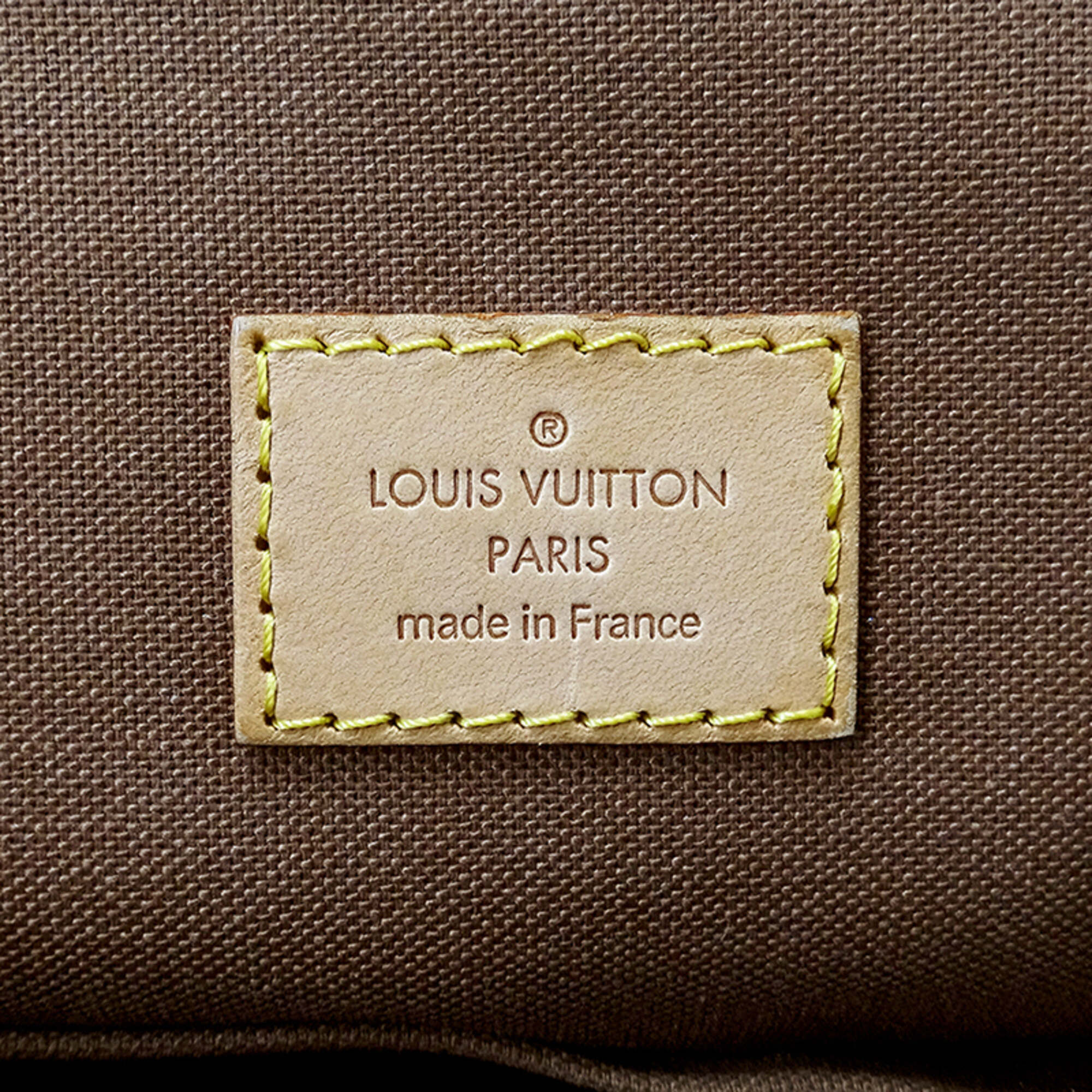 Louis Vuitton Brown Galle Monogram Monogram Handbag (Pre-Owned)