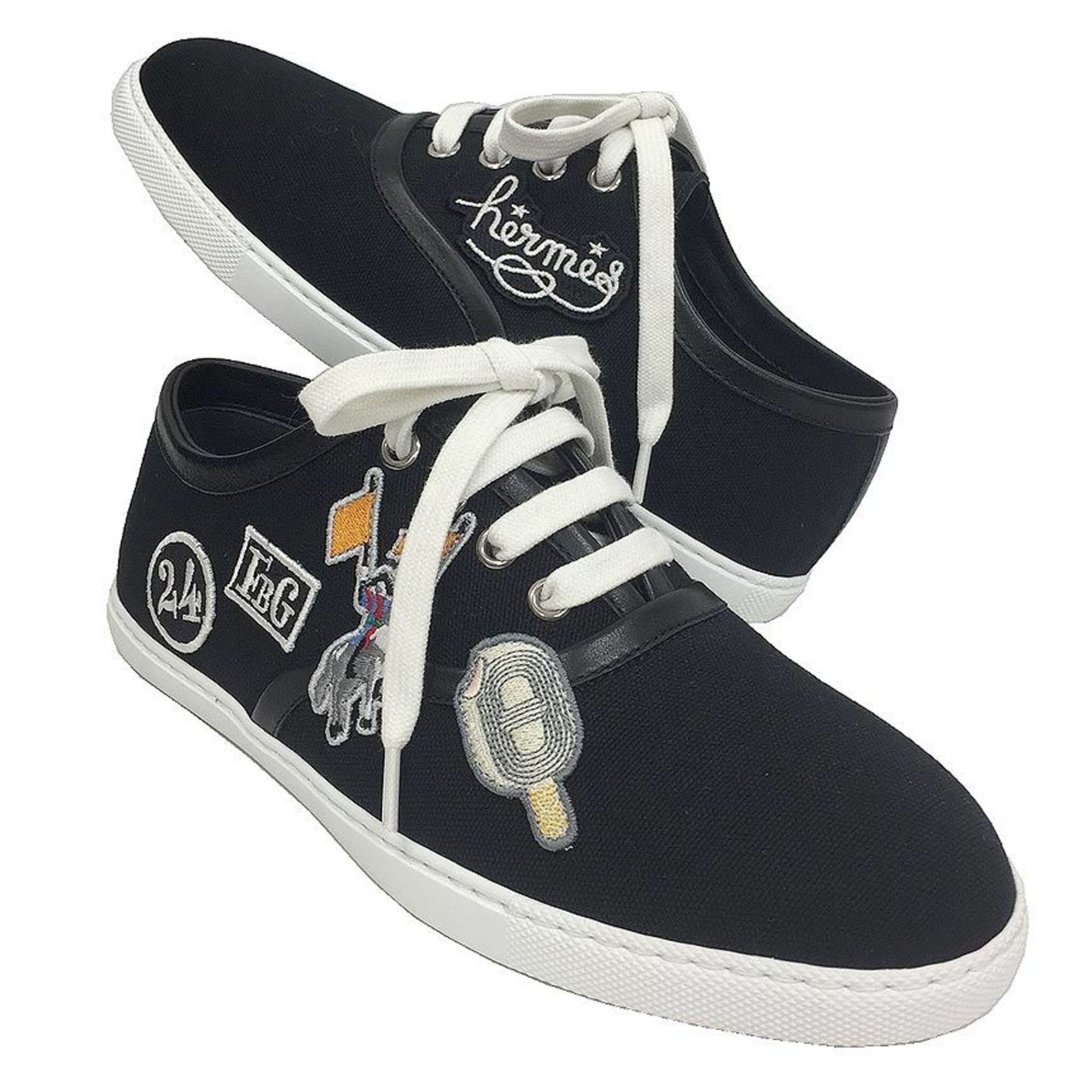 Hermes Black Sneakers (Pre-Owned)