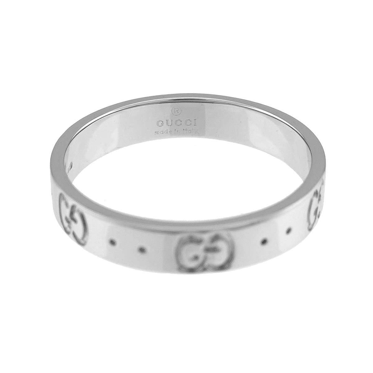 Gucci White Gold (18K) Band Ring (Pre-Owned)