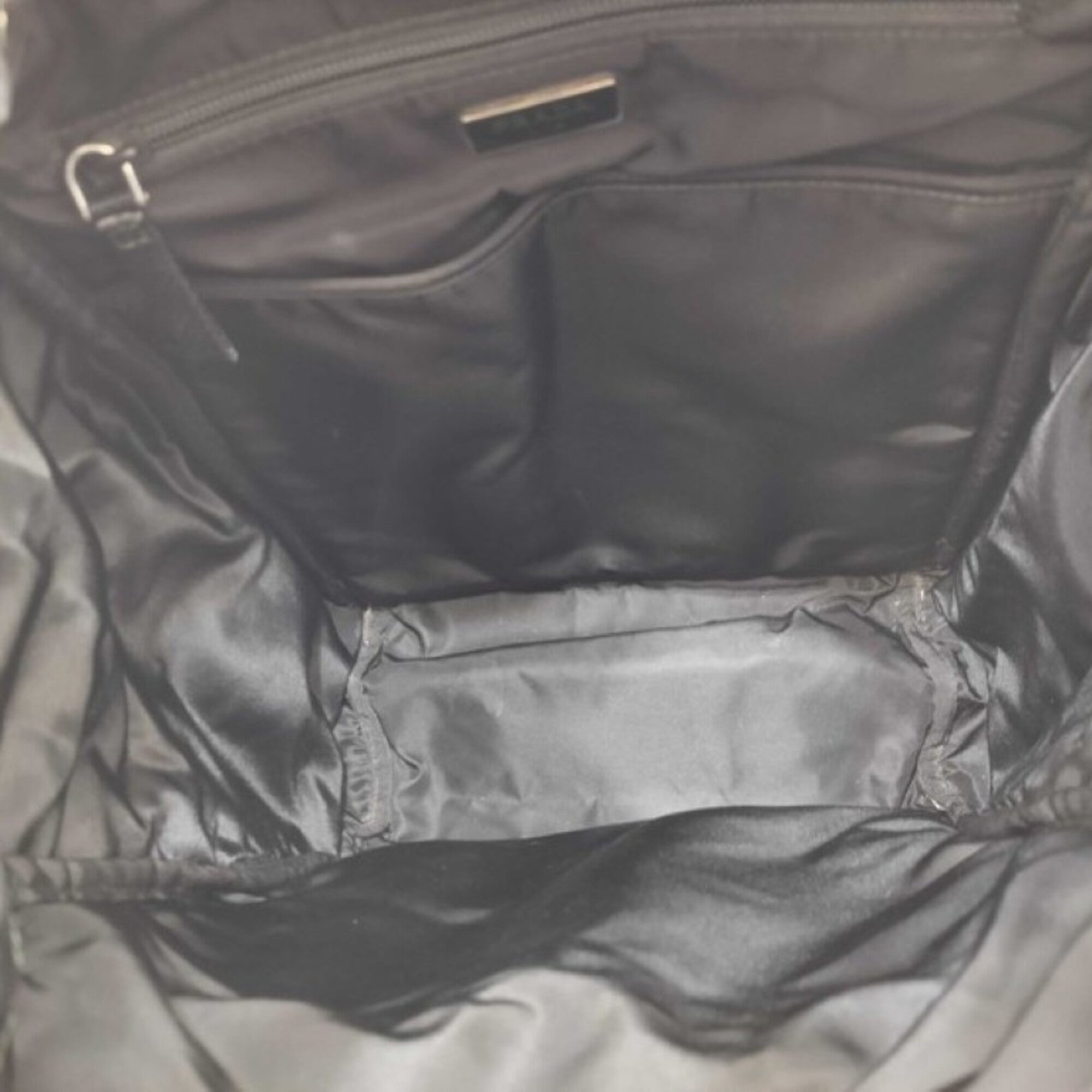 Prada Black Nylon Backpack (Pre-Owned)