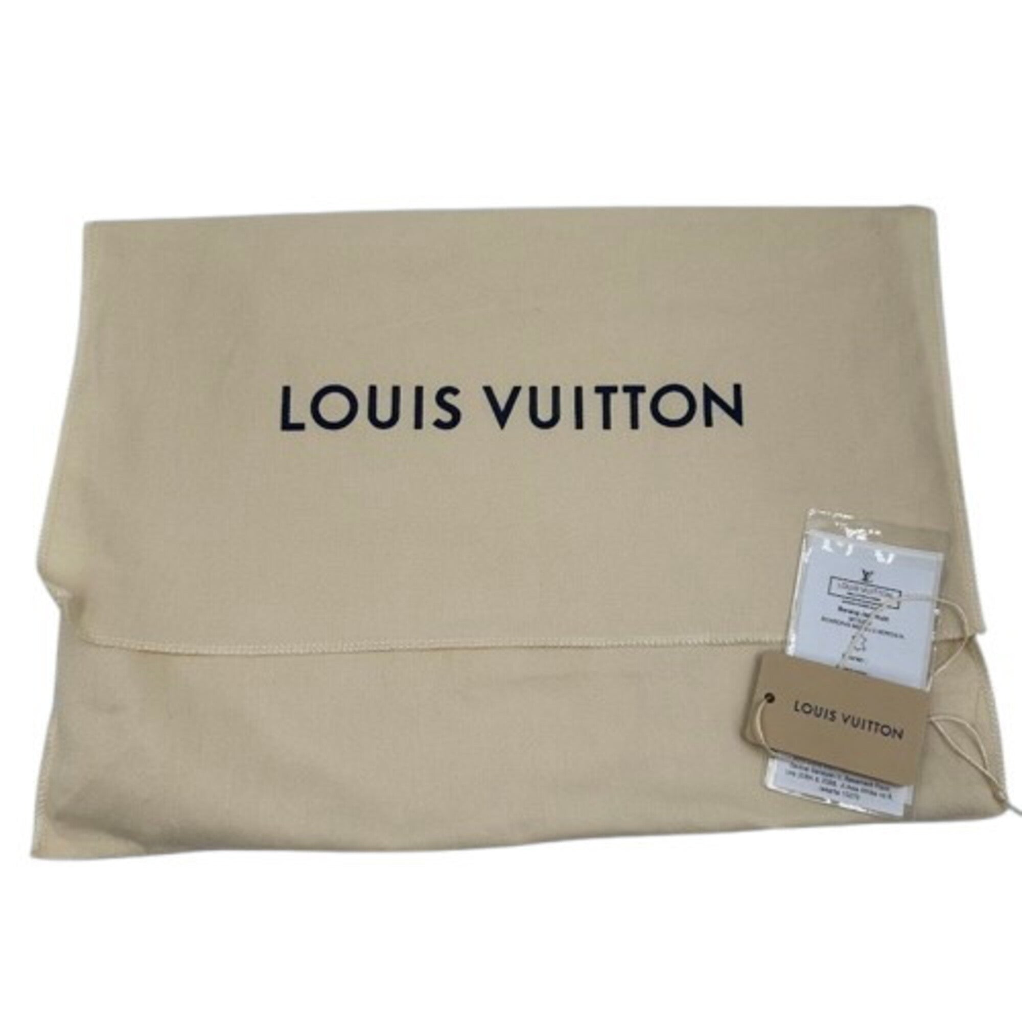 Louis Vuitton Navy Leather Shoulder Bag (Pre-Owned)