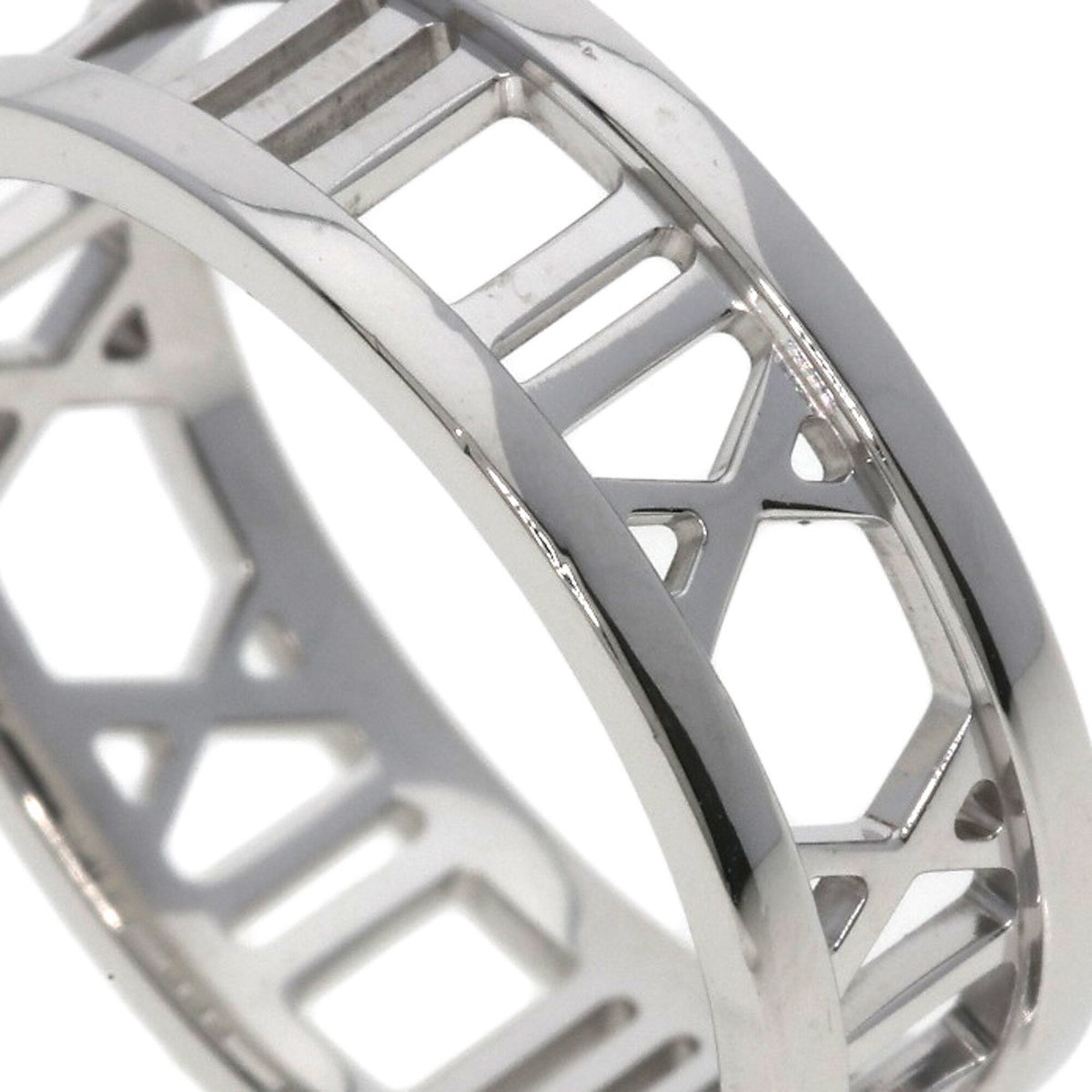 Tiffany White Gold (18K) Band Ring (Pre-Owned)