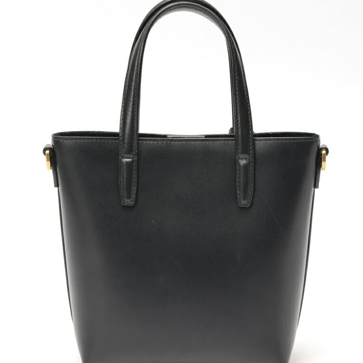 Saint Laurent Black Leather Shoulder Bag (Pre-Owned)