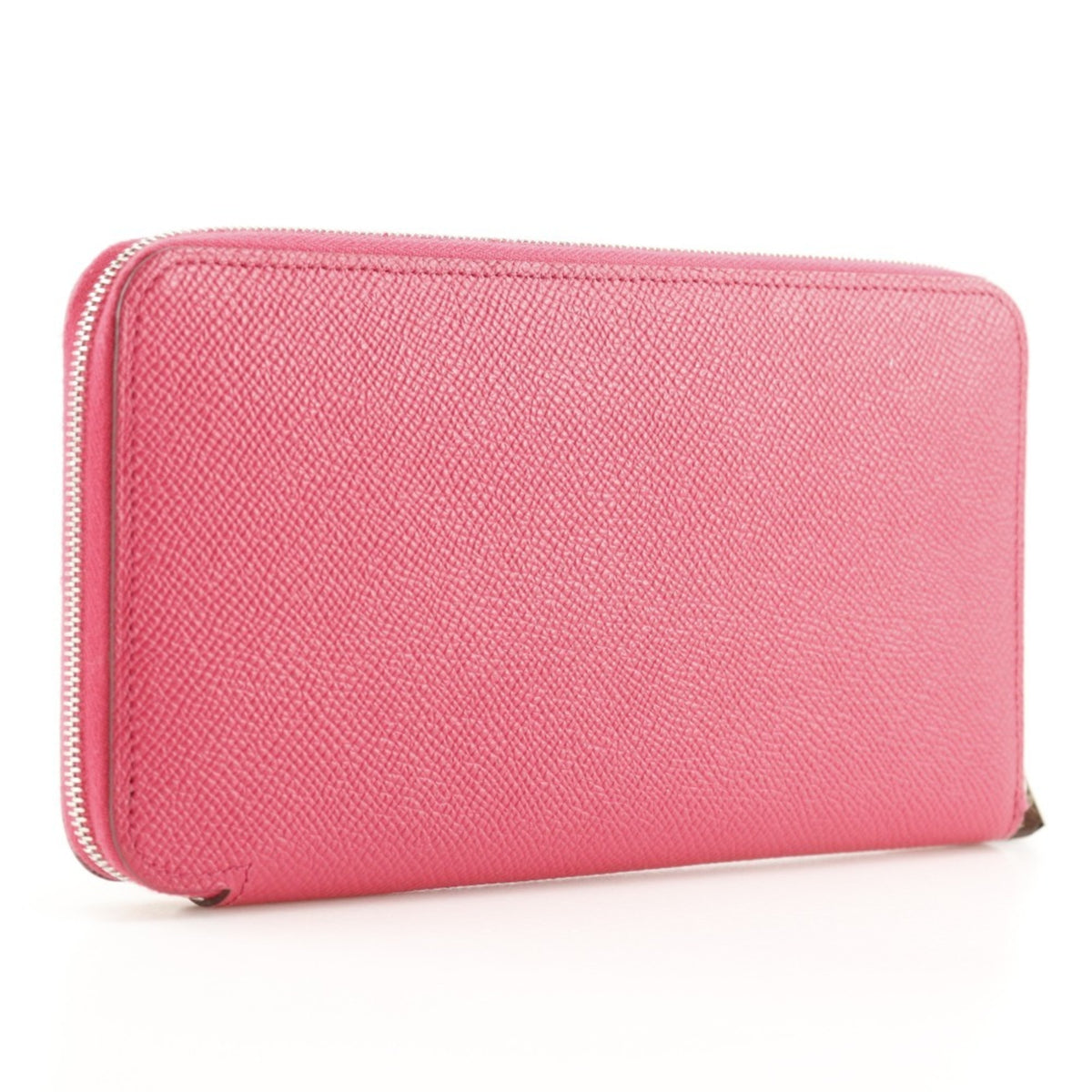 Hermes Pink Epsom Leather Long Wallet (Bi-Fold) (Pre-Owned)