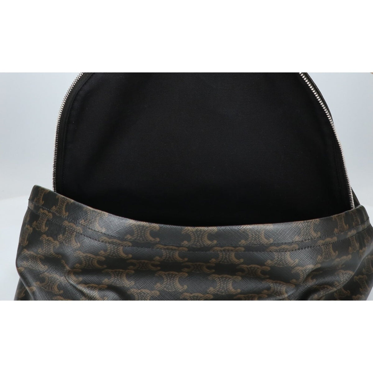Celine Black Brown Pvc Backpack (Pre-Owned)