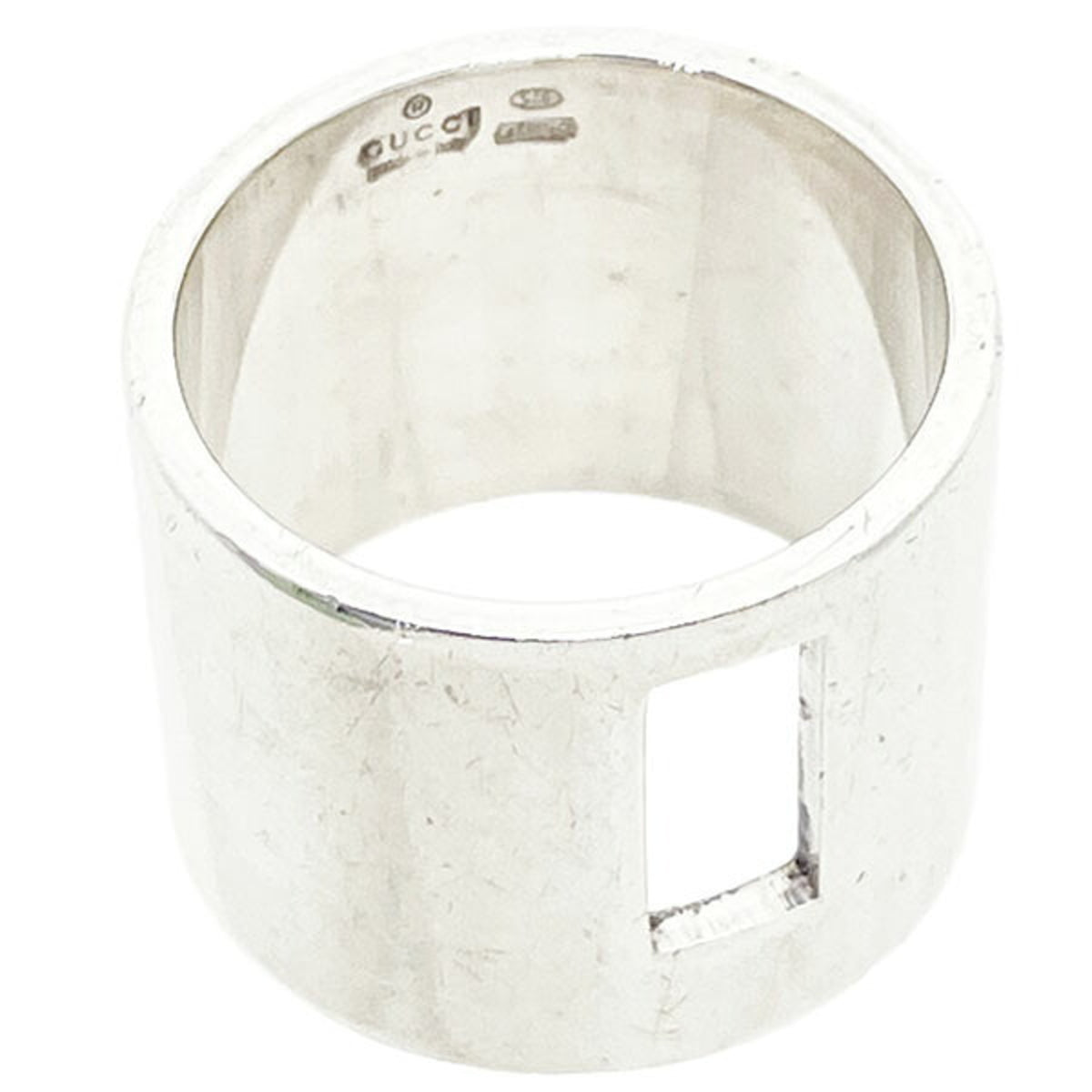 Gucci Silver Silver 925 Band Ring (Pre-Owned)