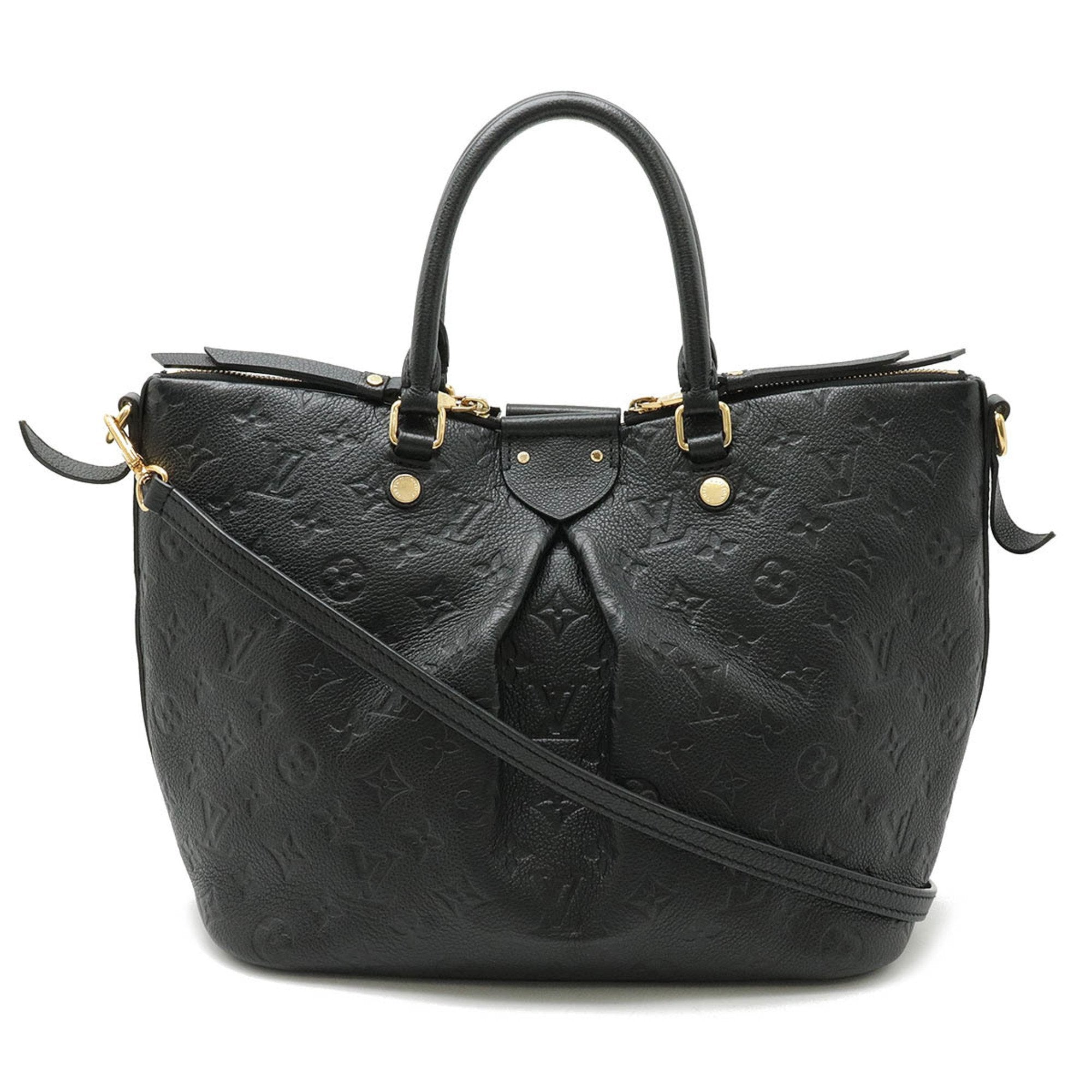 Louis Vuitton Monogram Empreinte Black Noir Monogram Empreinte Shoulder Bag Tote Bag (Pre-Owned)