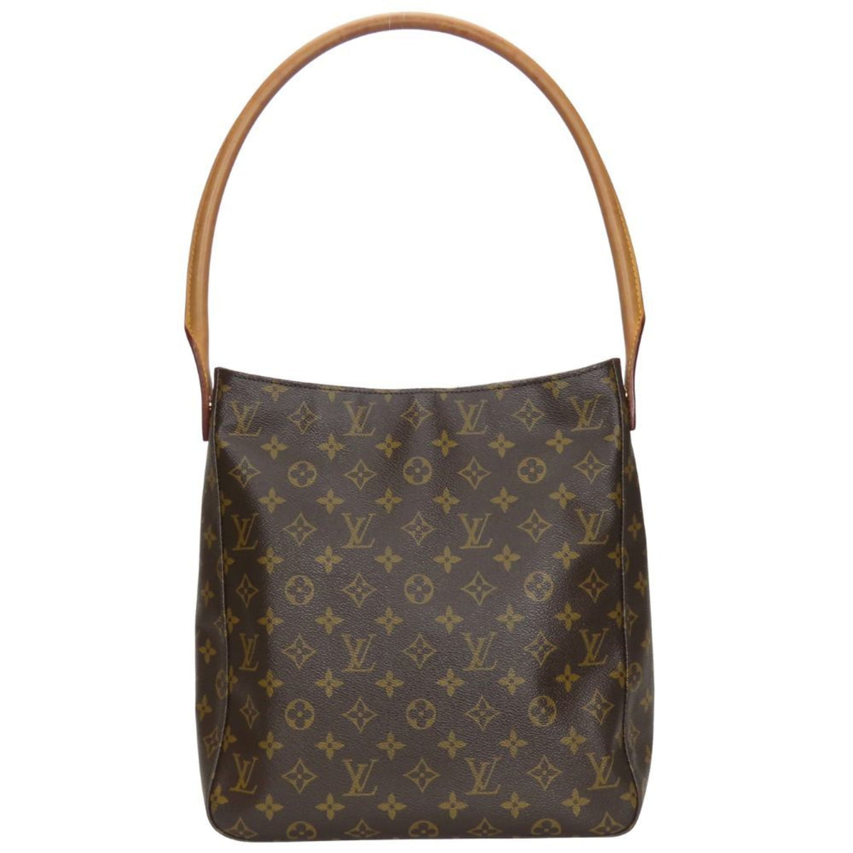 Louis Vuitton Monogram Brown Monogram Leather Shoulder Bag (Pre-Owned)