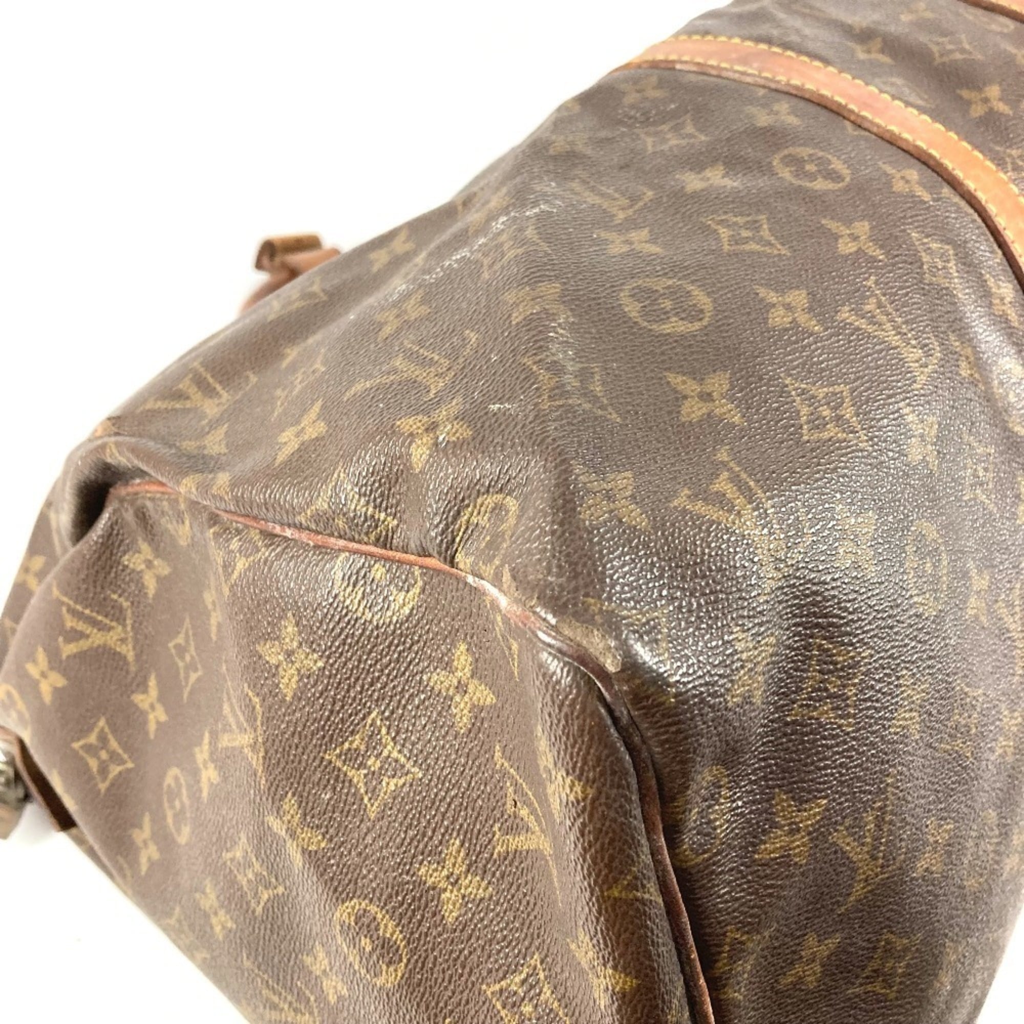Louis Vuitton Brown Monogram Canvas Boston Bag Handbag (Pre-Owned)