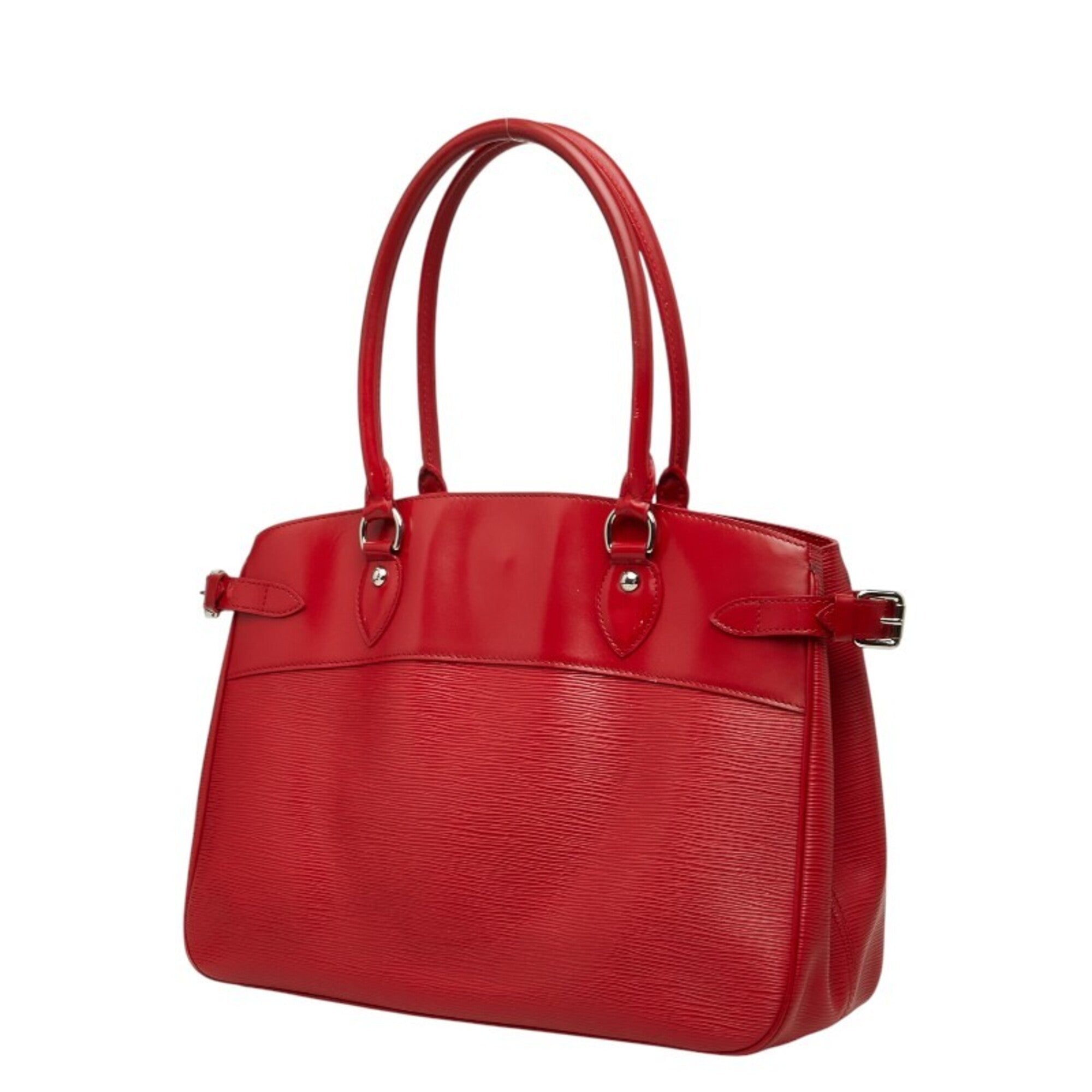 Louis Vuitton Red Color Rouge Leather Handbag Tote Bag (Pre-Owned)