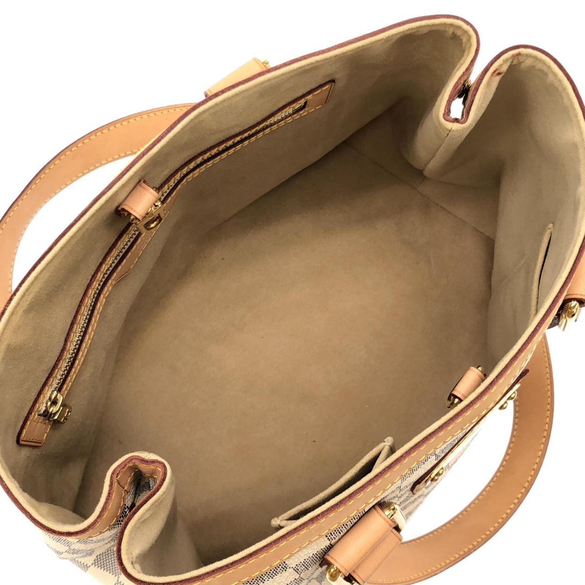 Louis Vuitton Azur Coated Canvas Handbag (Pre-Owned)