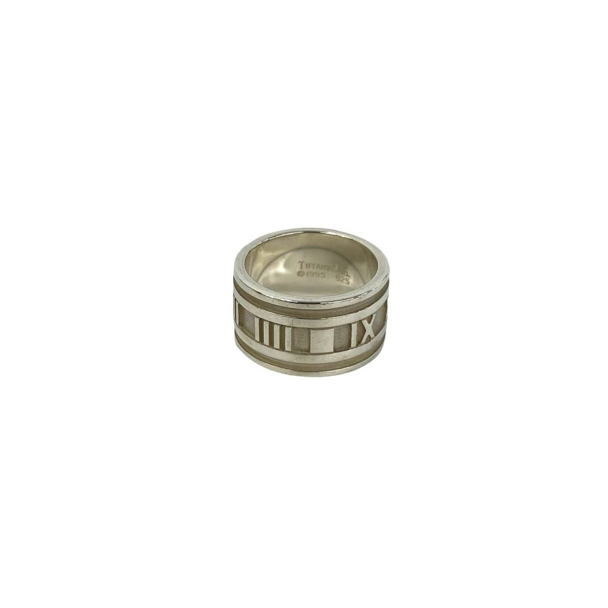 Tiffany Silver Silver 925 Band Ring (Pre-Owned)