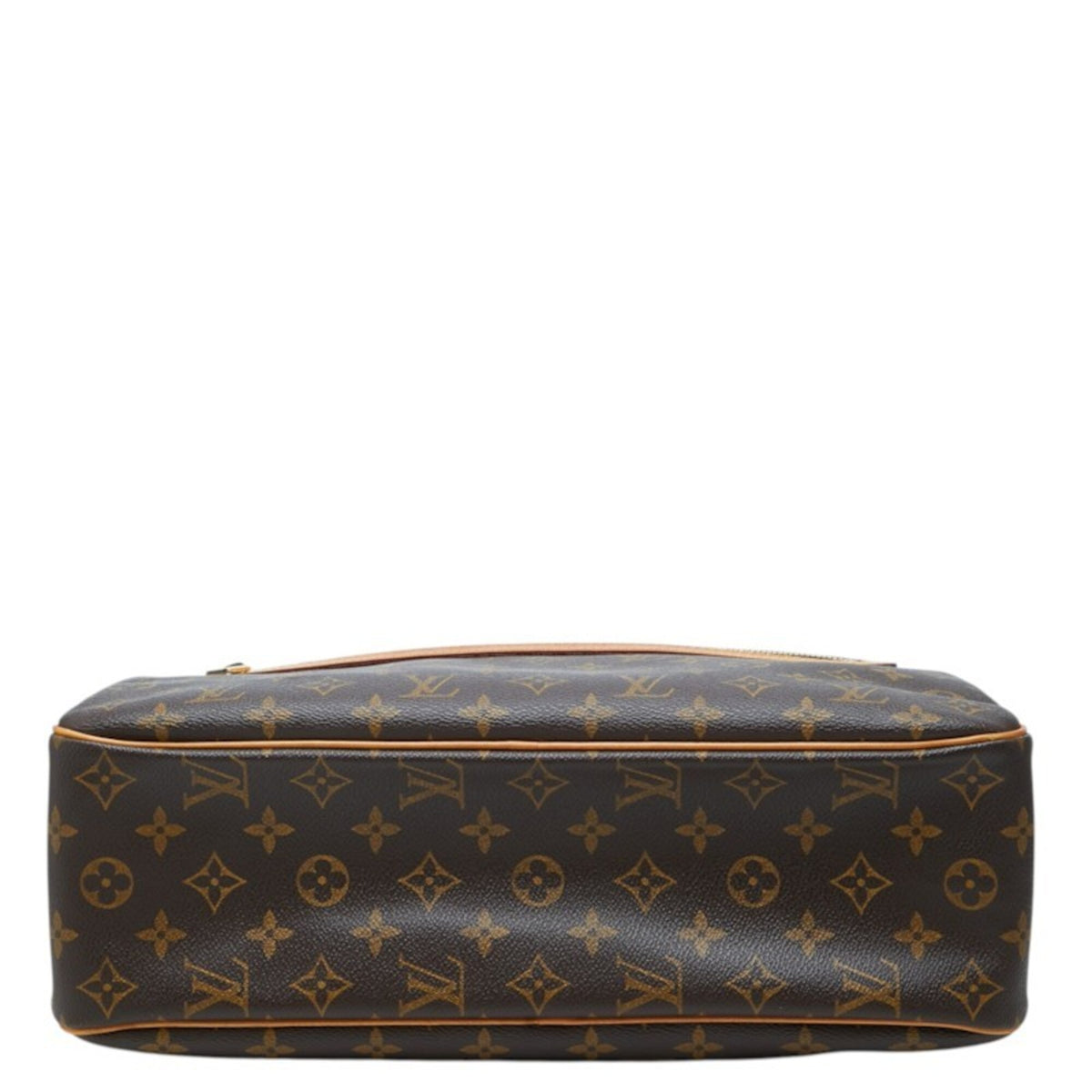 Louis Vuitton Monogram Brown Pvc Leather Handbag Shoulder Bag (Pre-Owned)