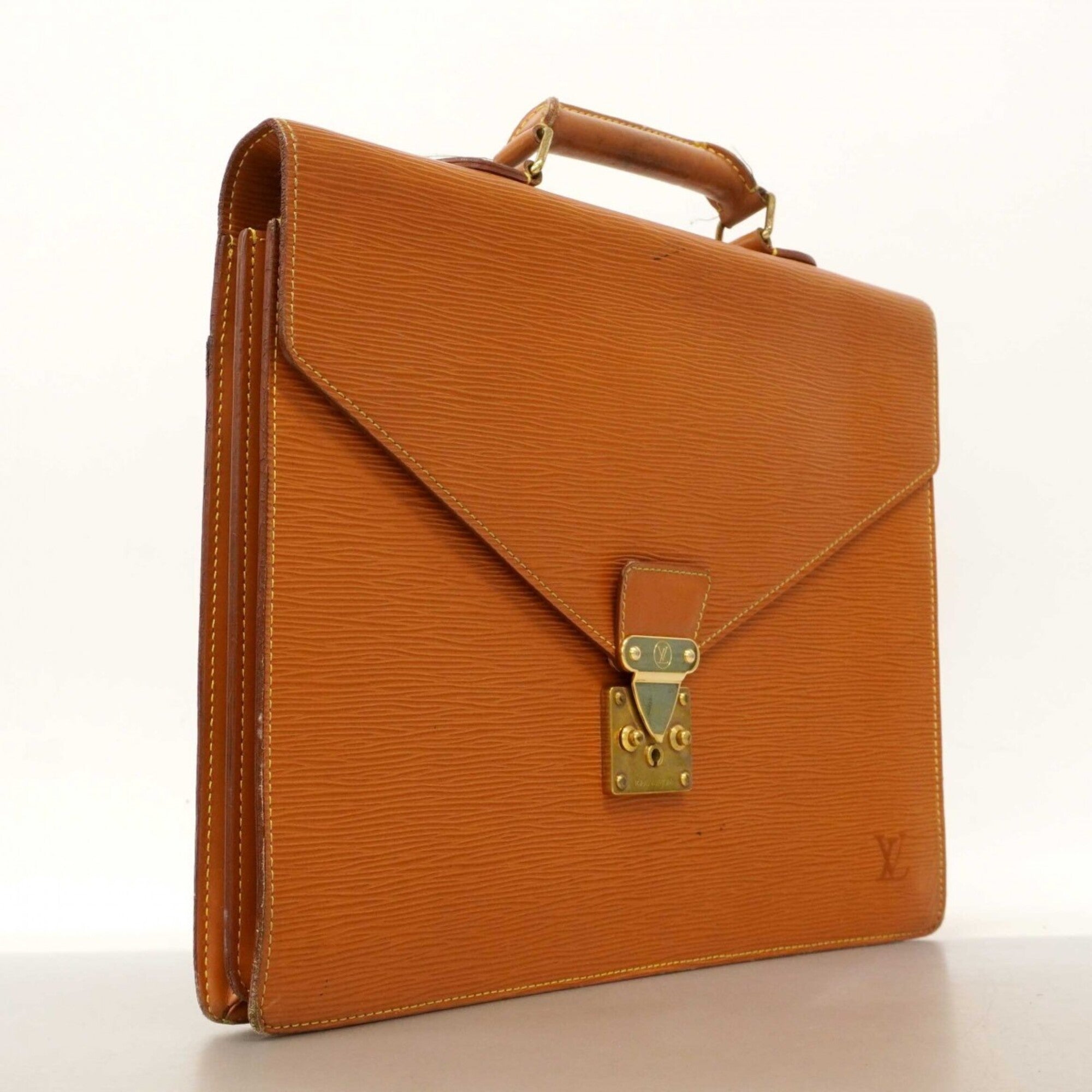 Louis Vuitton Kenyan Brown Briefcase (Pre-Owned)